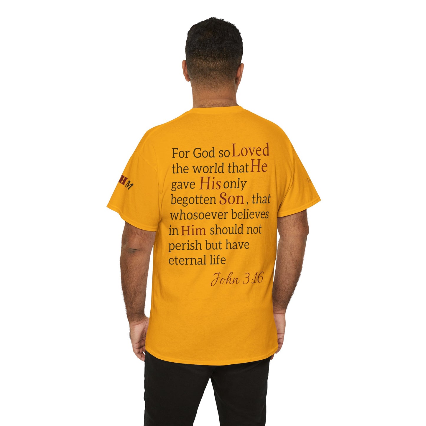 Redemption John 3:16 T-Shirt — Scripture Tee