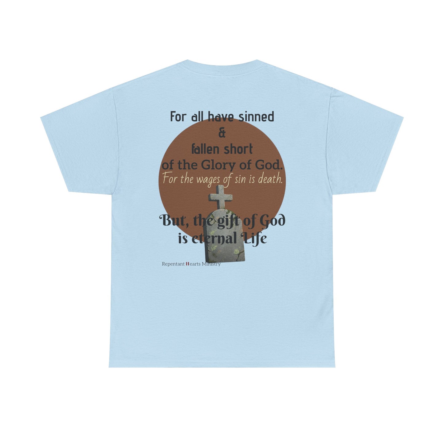 "Saved" Ephesians 2:8 T‑Shirt — Scripture back