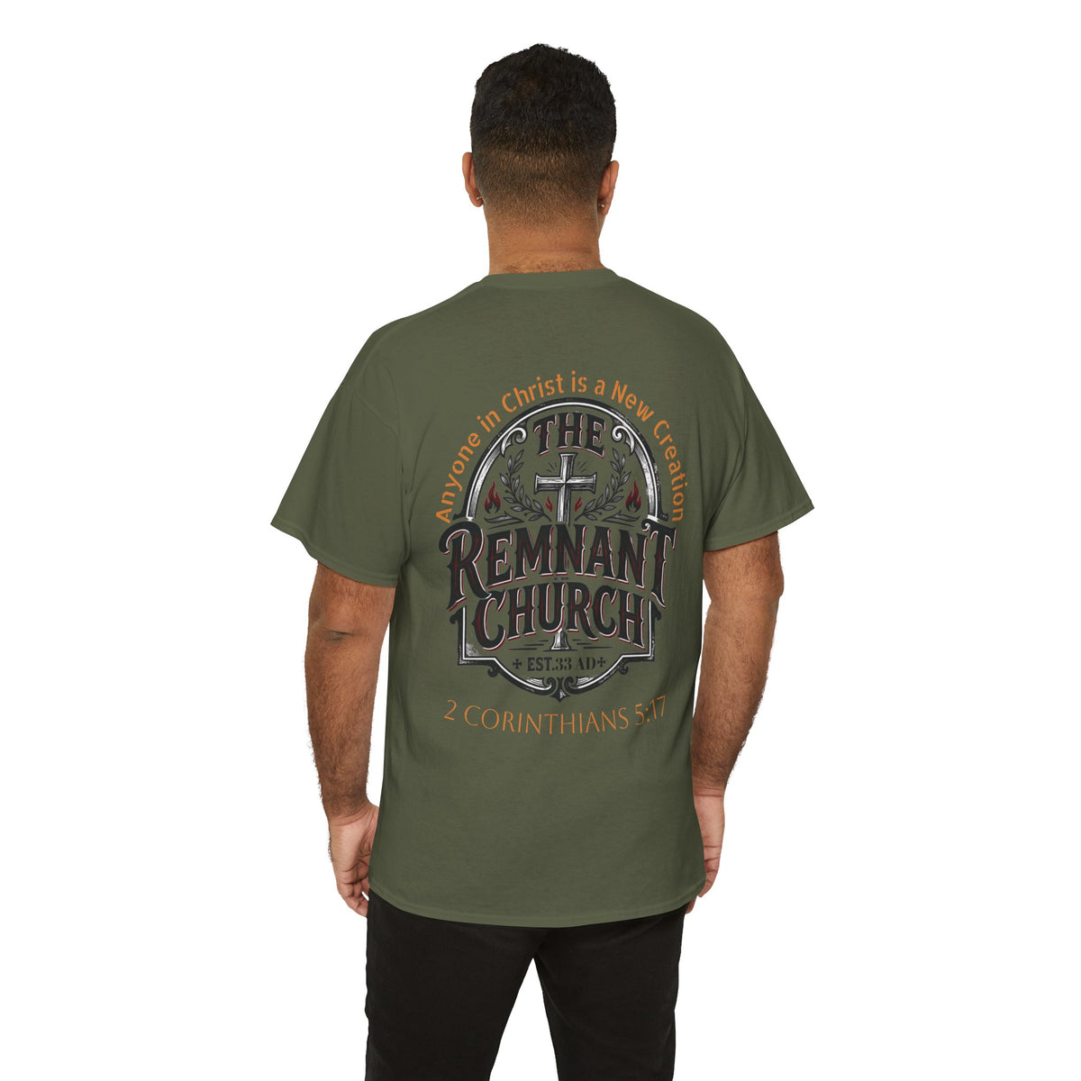 Remnant Church T-shirt — RHM (The Remnant Church, 2 Corinthians 5:17)