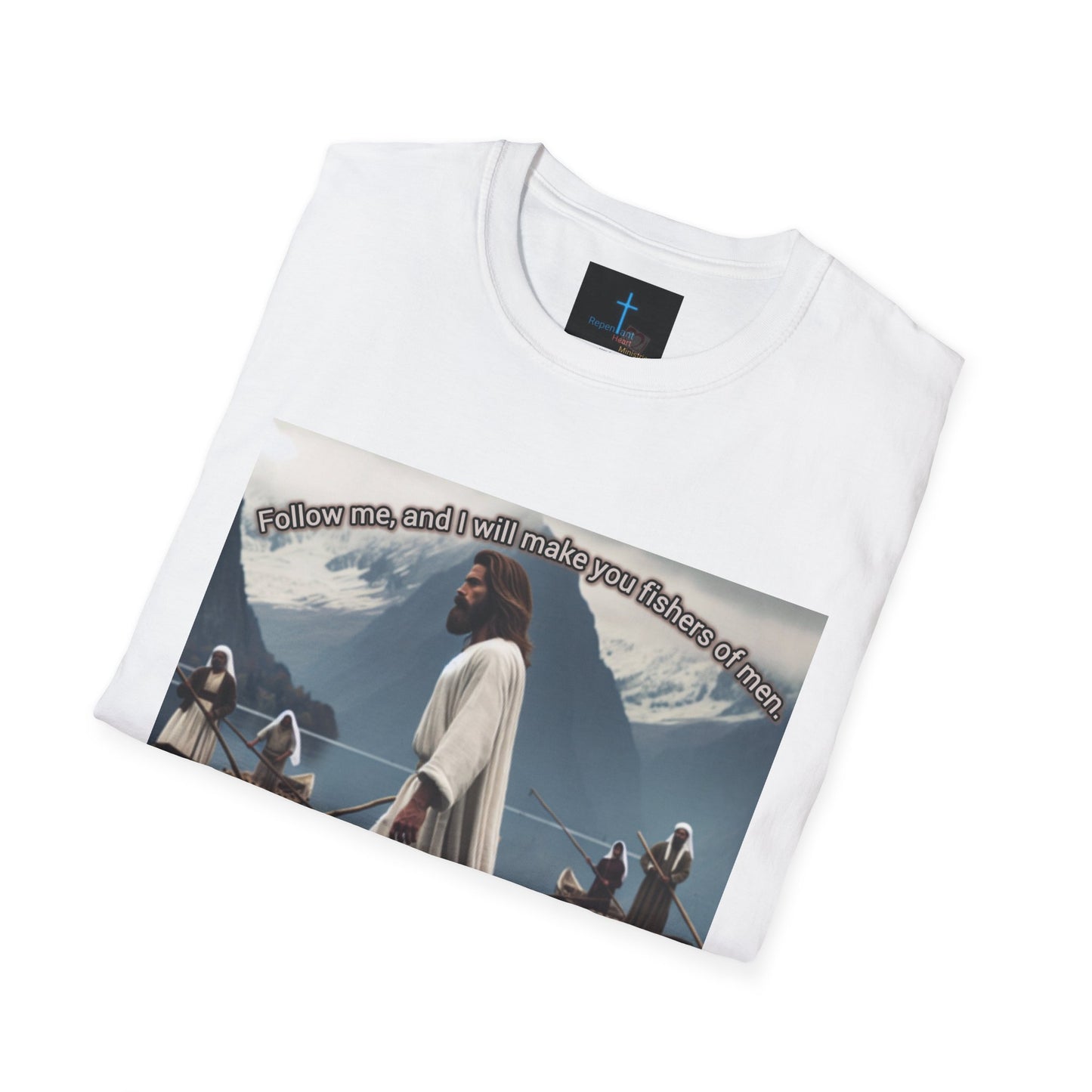 Matthew 4:19 - Jesus T-Shirt -  Design