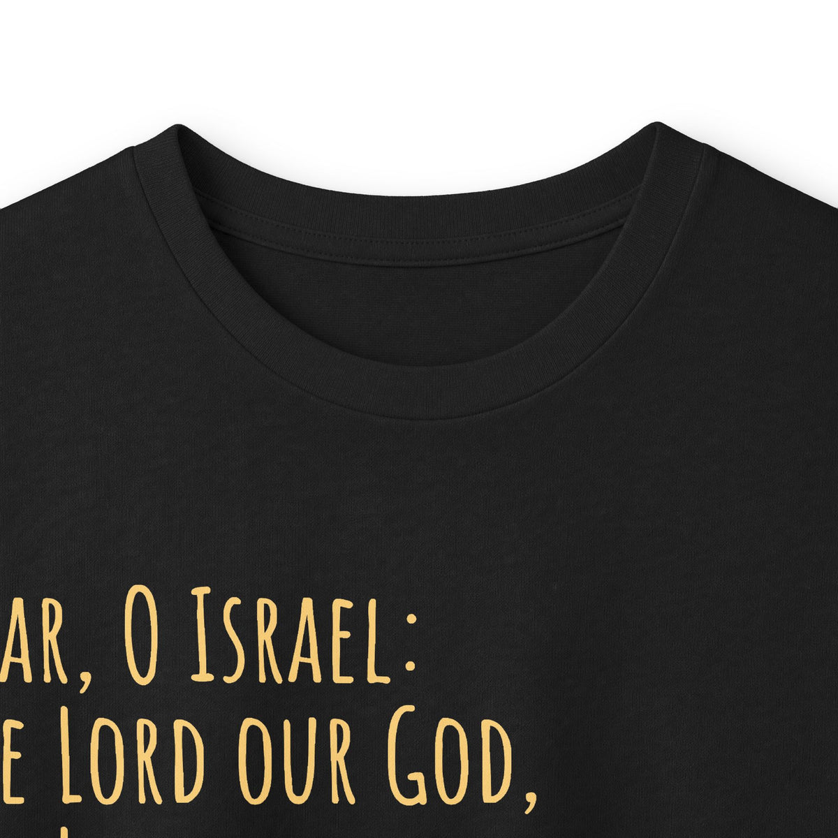 Shema Prayer: Hear, O Israel Long Sleeve T-shirt — Blowing the shofar