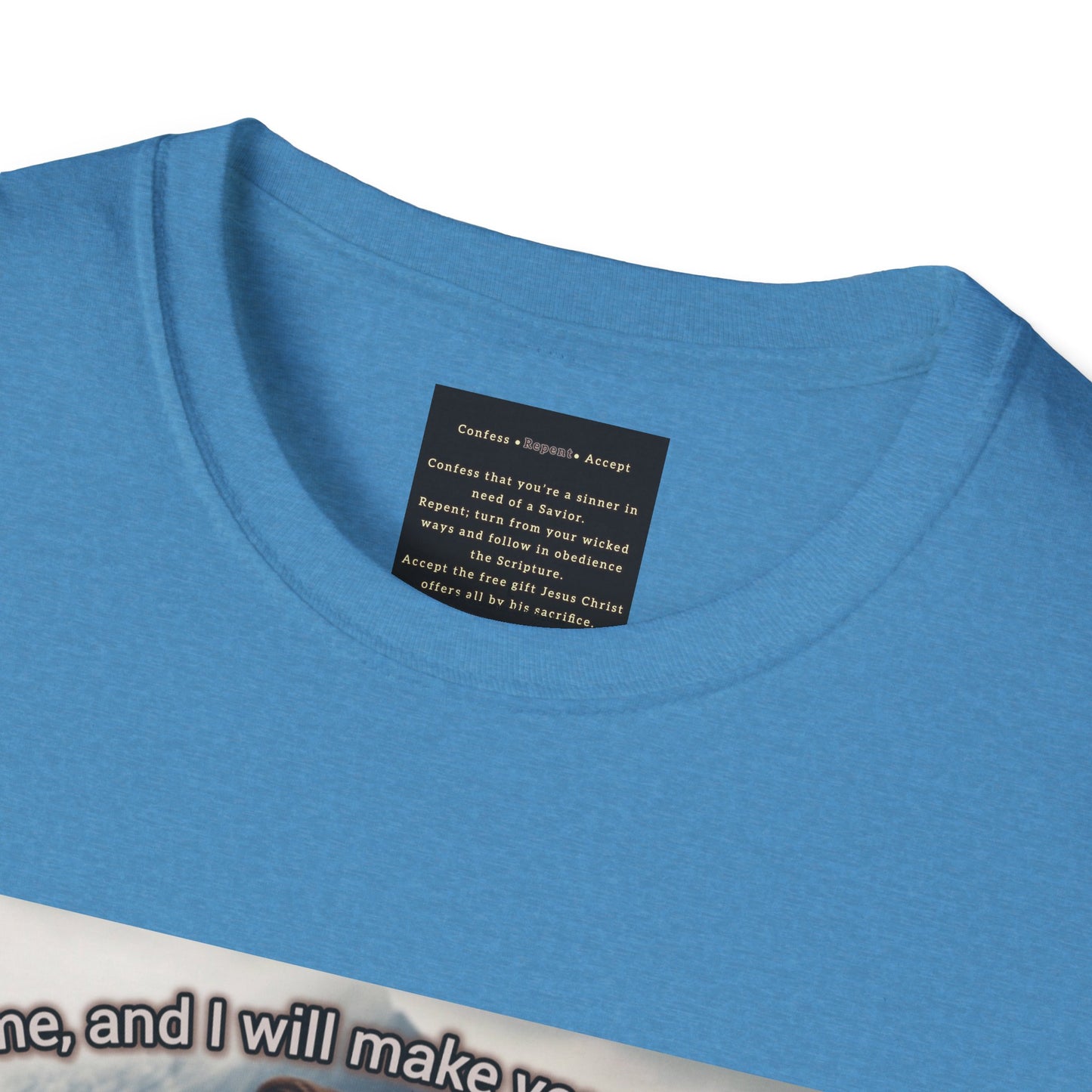 Matthew 4:19 - Jesus T-Shirt -  Design