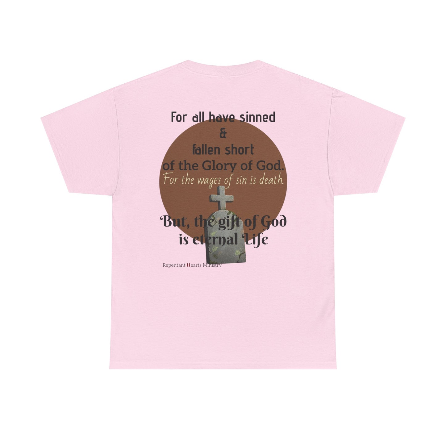 "Saved" Ephesians 2:8 T‑Shirt — Scripture back