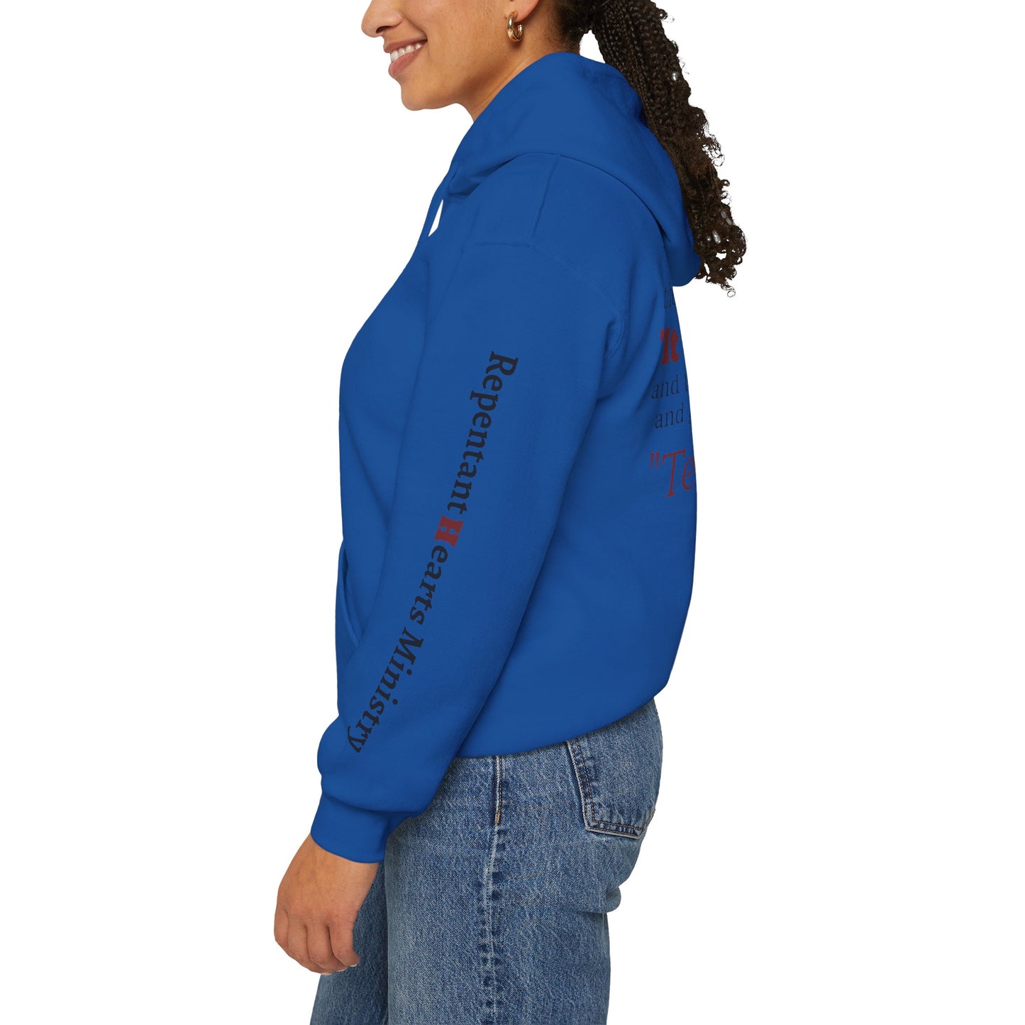 "Tetelestai" -It Is Finished- John 19:30 Hoodie — Christian Scripture Sweatshirt