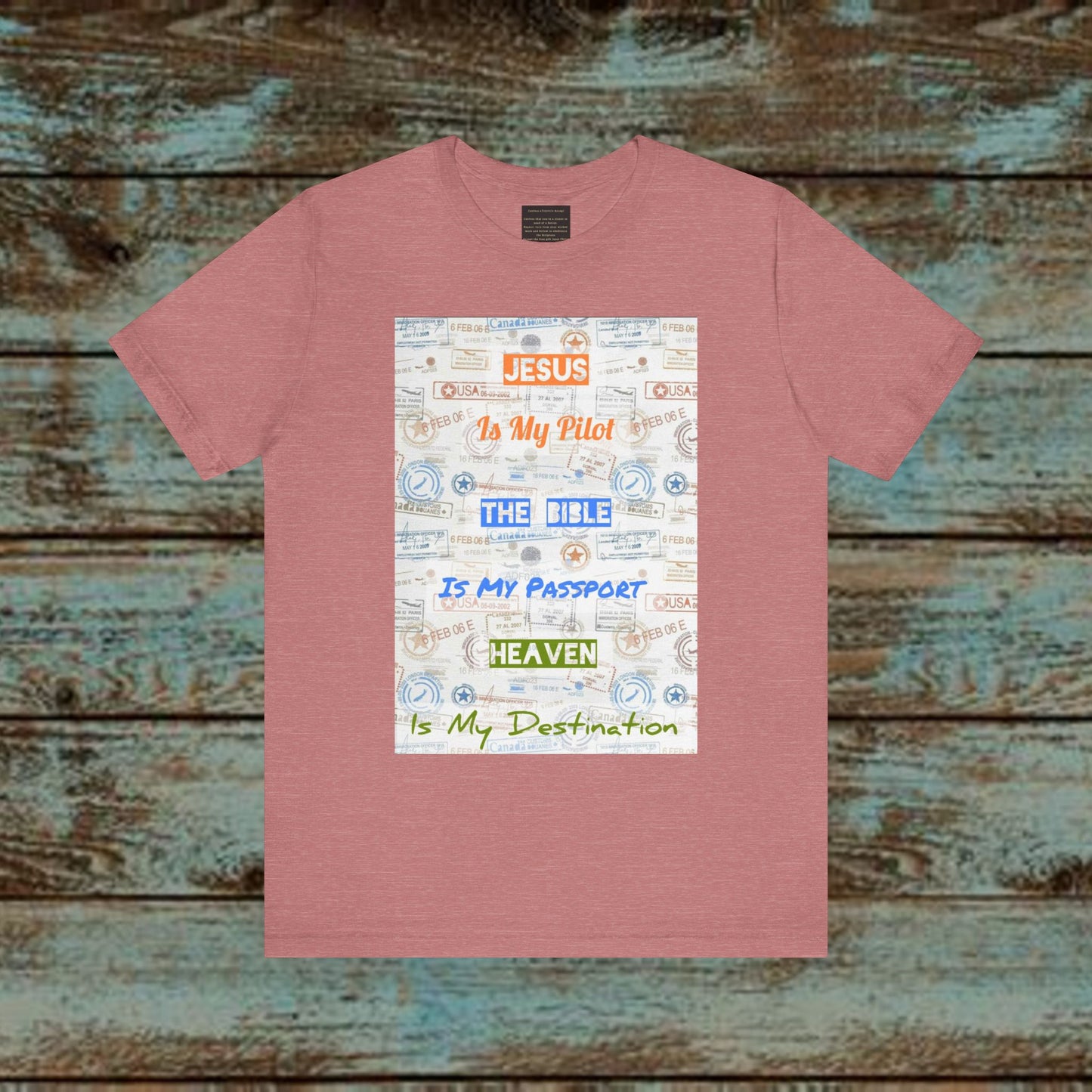 Faith Based T-Shirt - Jesus is My Pilot