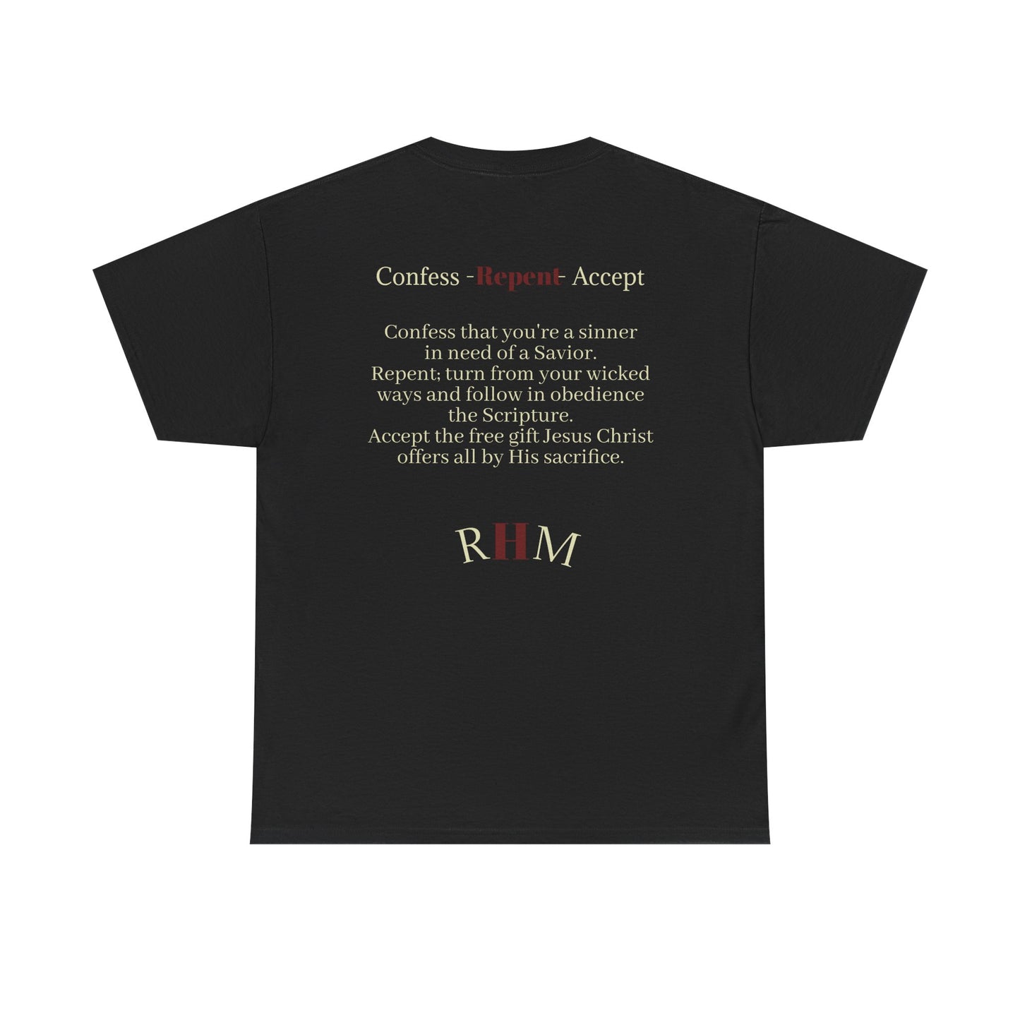 Ministry Tee — "Talking It Through" Repentant Hearts Gospel Shirt