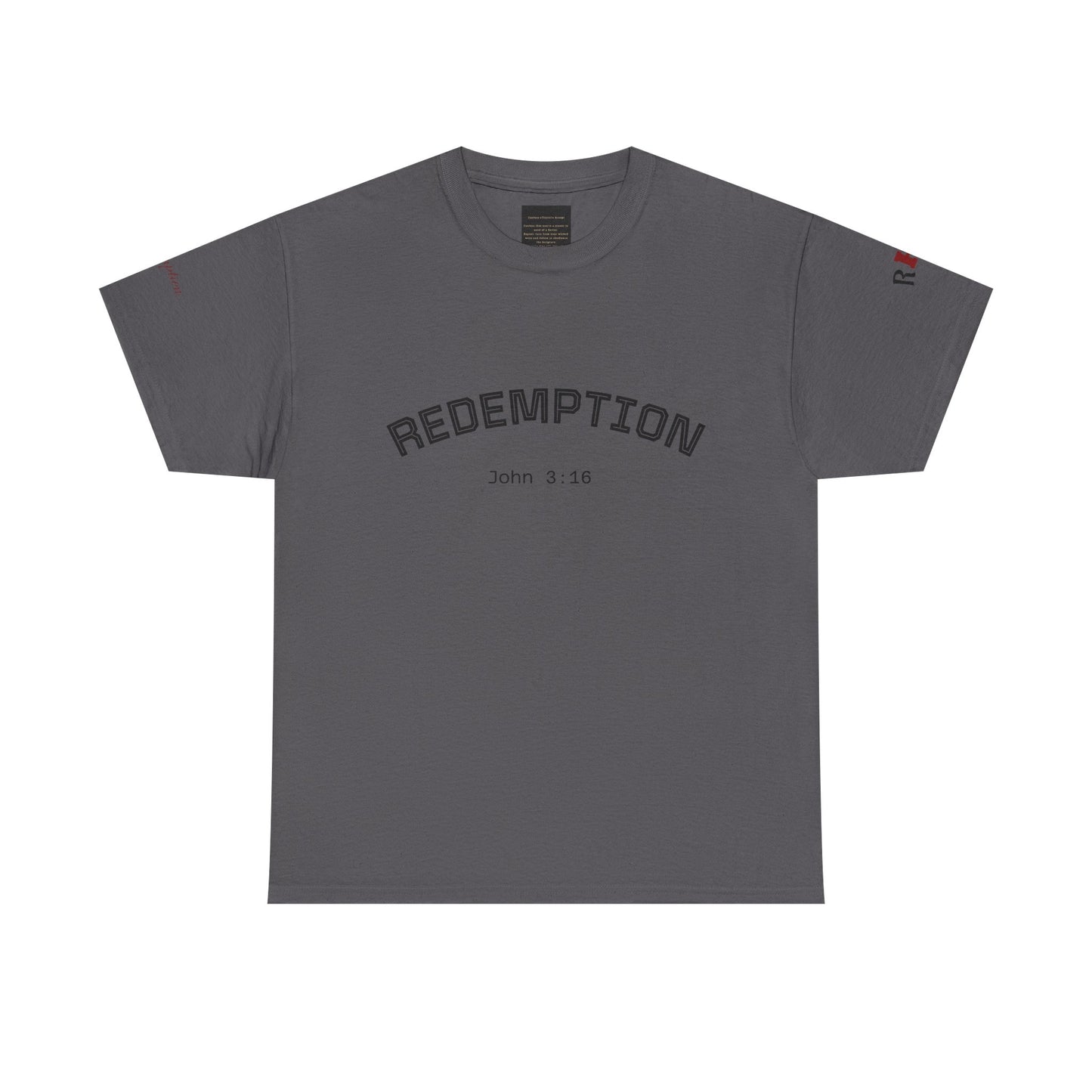 Redemption John 3:16 T-Shirt — Scripture Tee