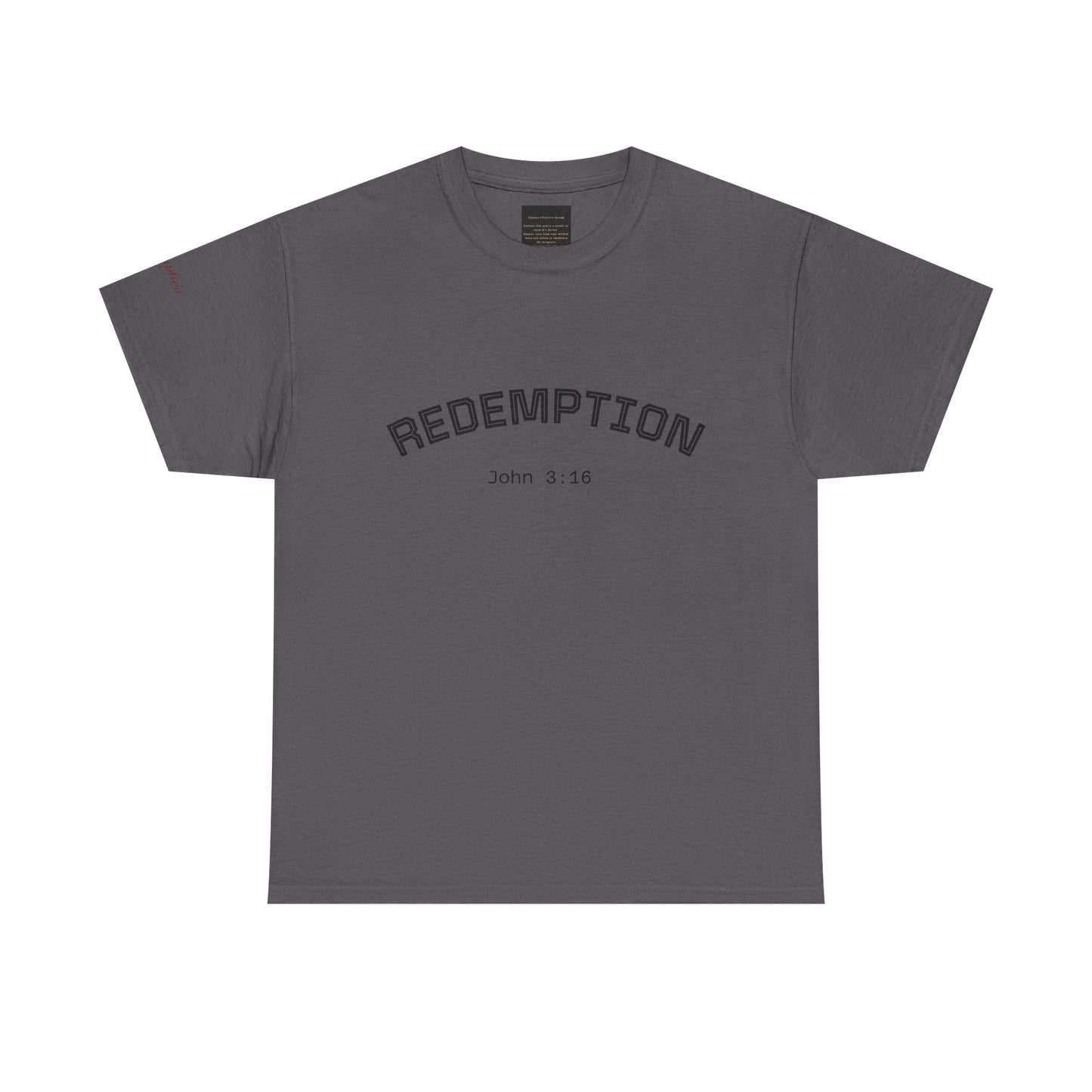 Redemption John 3:16 T-Shirt — Scripture Tee