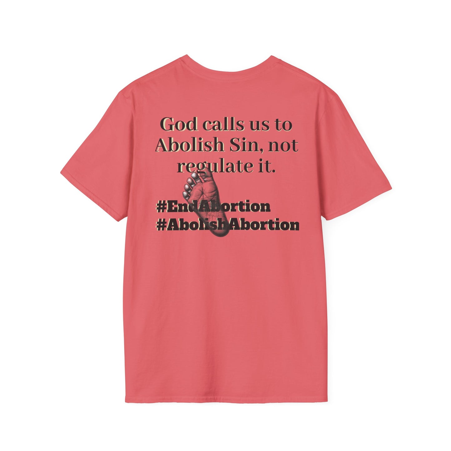 Abolish Abortion T-Shirt - Jeremiah 1:5