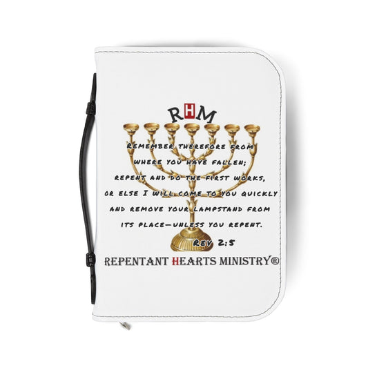Bible Cover/ Case -Repentant Hearts Ministry (Joel & Rev Design)