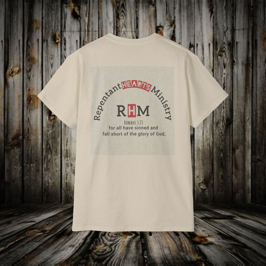 Biblical- Repentant Hearts Ministry (RHM) T-Shirt — Christian Faith Ministry Tee