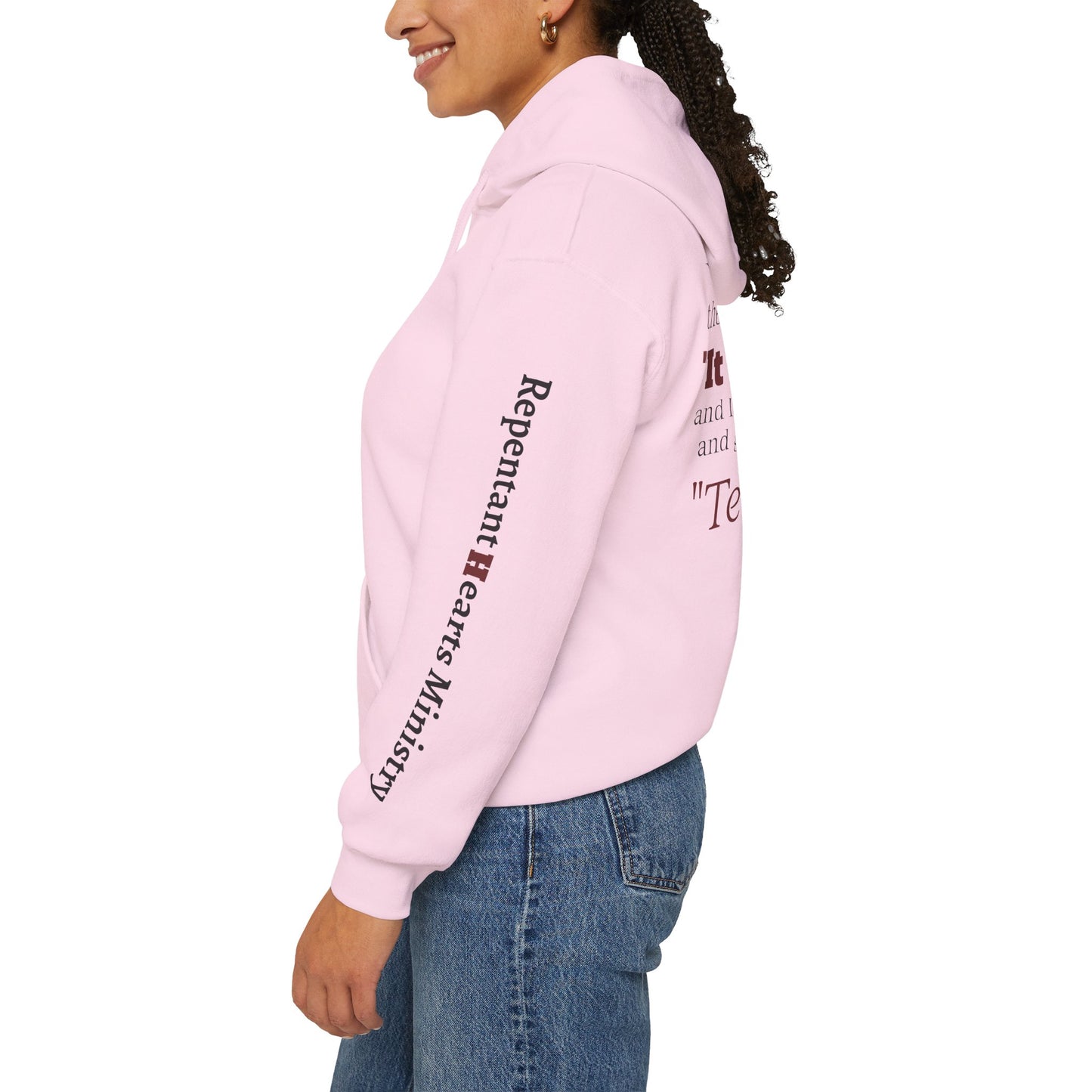 "Tetelestai" -It Is Finished- John 19:30 Hoodie — Christian Scripture Sweatshirt