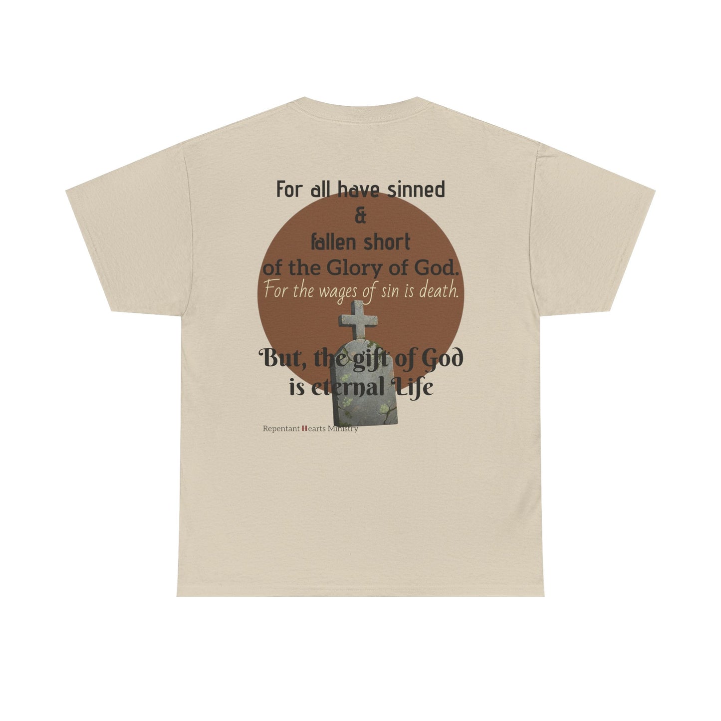 "Saved" Ephesians 2:8 T‑Shirt — Scripture back