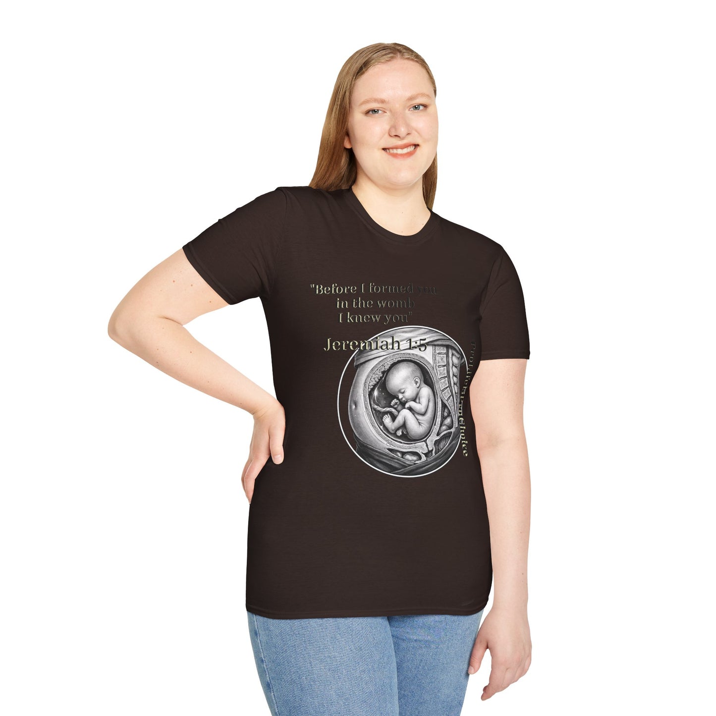 Abolish Abortion T-Shirt - Jeremiah 1:5
