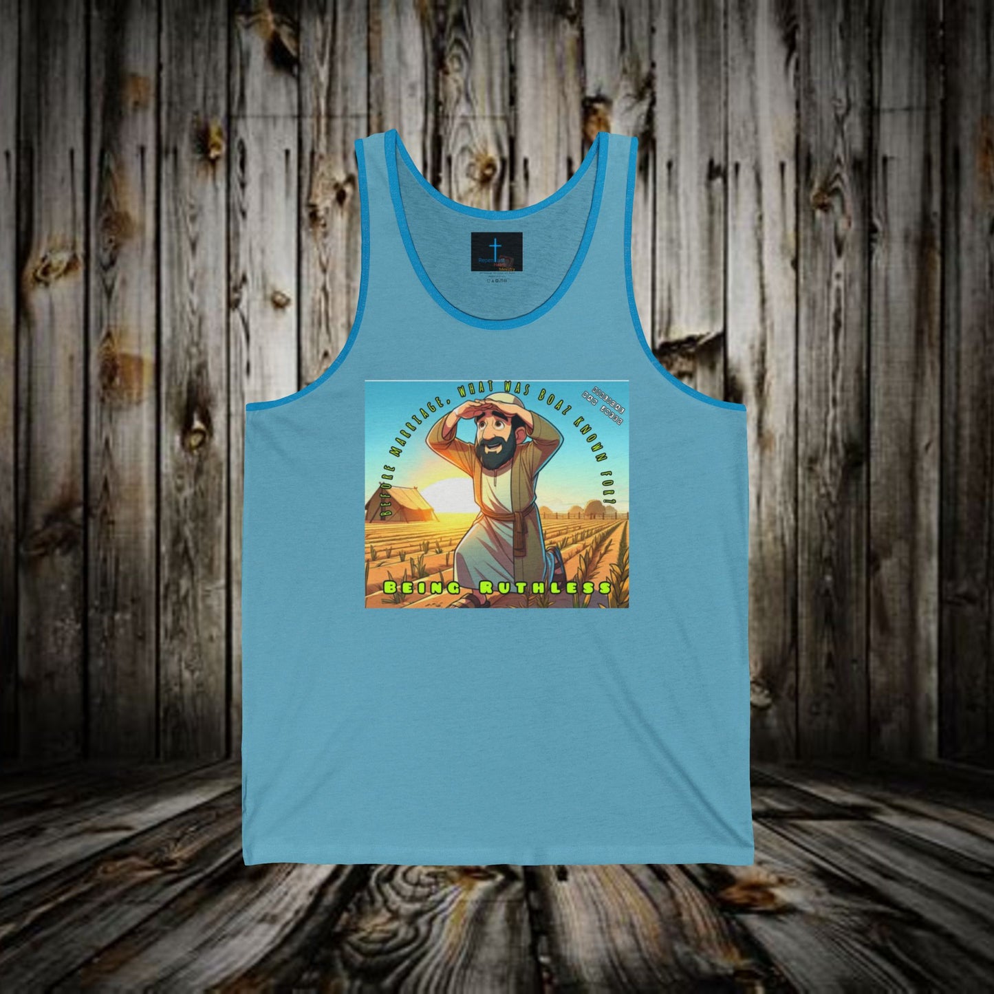 Biblical Dad Joke, Ruthless Humor- Tank Top