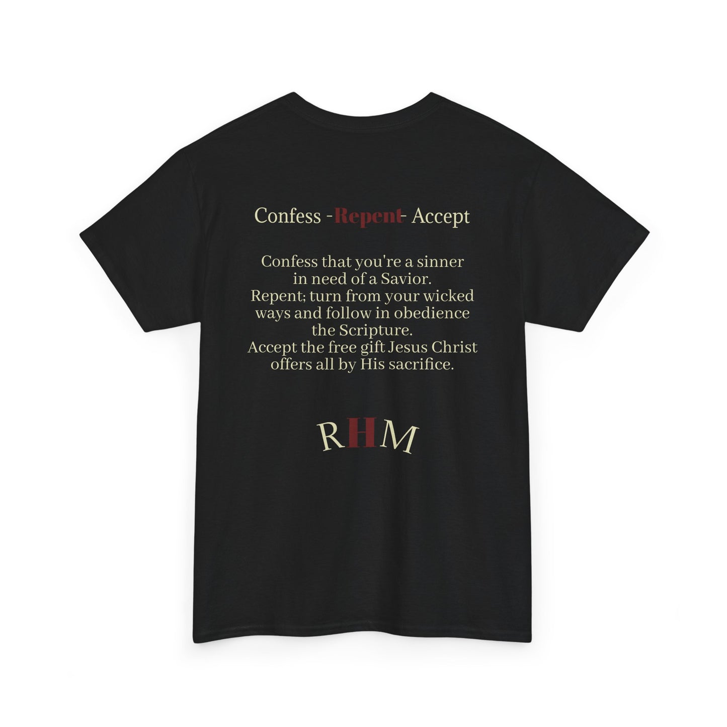 Ministry Tee — "Talking It Through" Repentant Hearts Gospel Shirt
