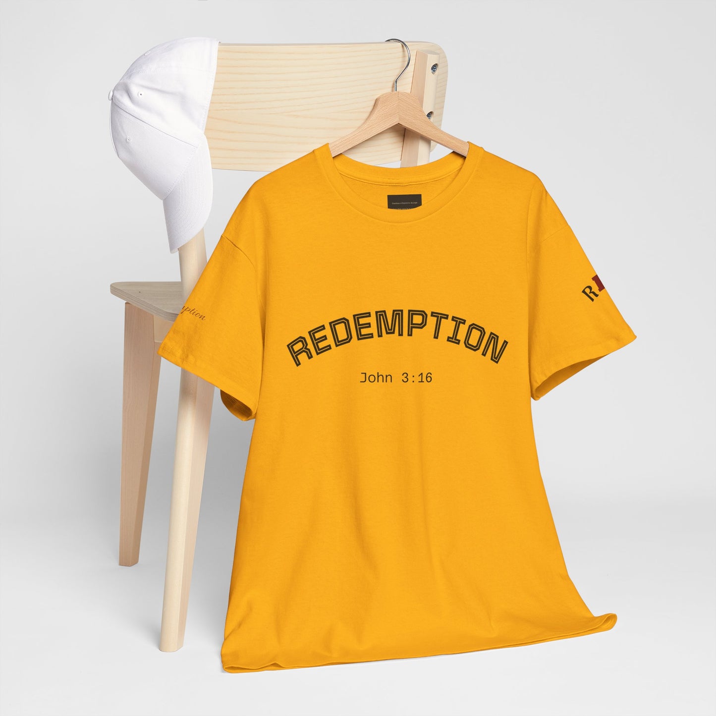 Redemption John 3:16 T-Shirt — Scripture Tee