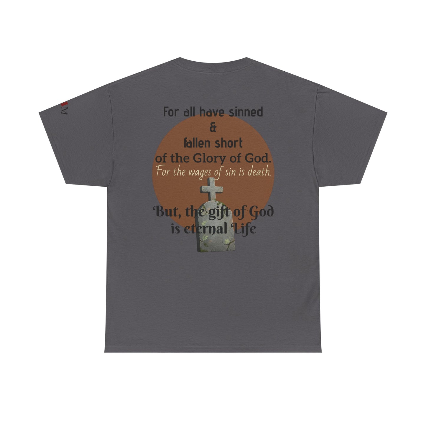 "Saved" Ephesians 2:8 T‑Shirt — Scripture back