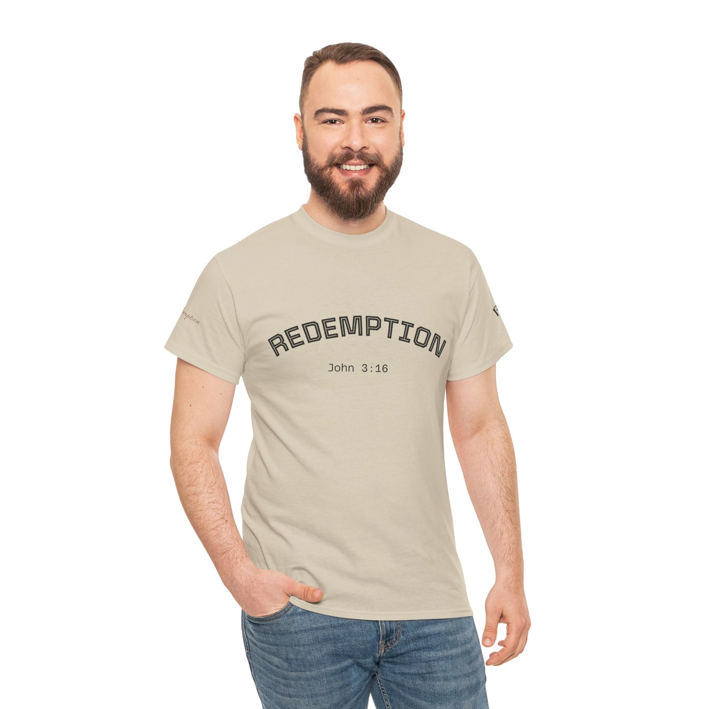 Redemption John 3:16 T-Shirt — Scripture Tee