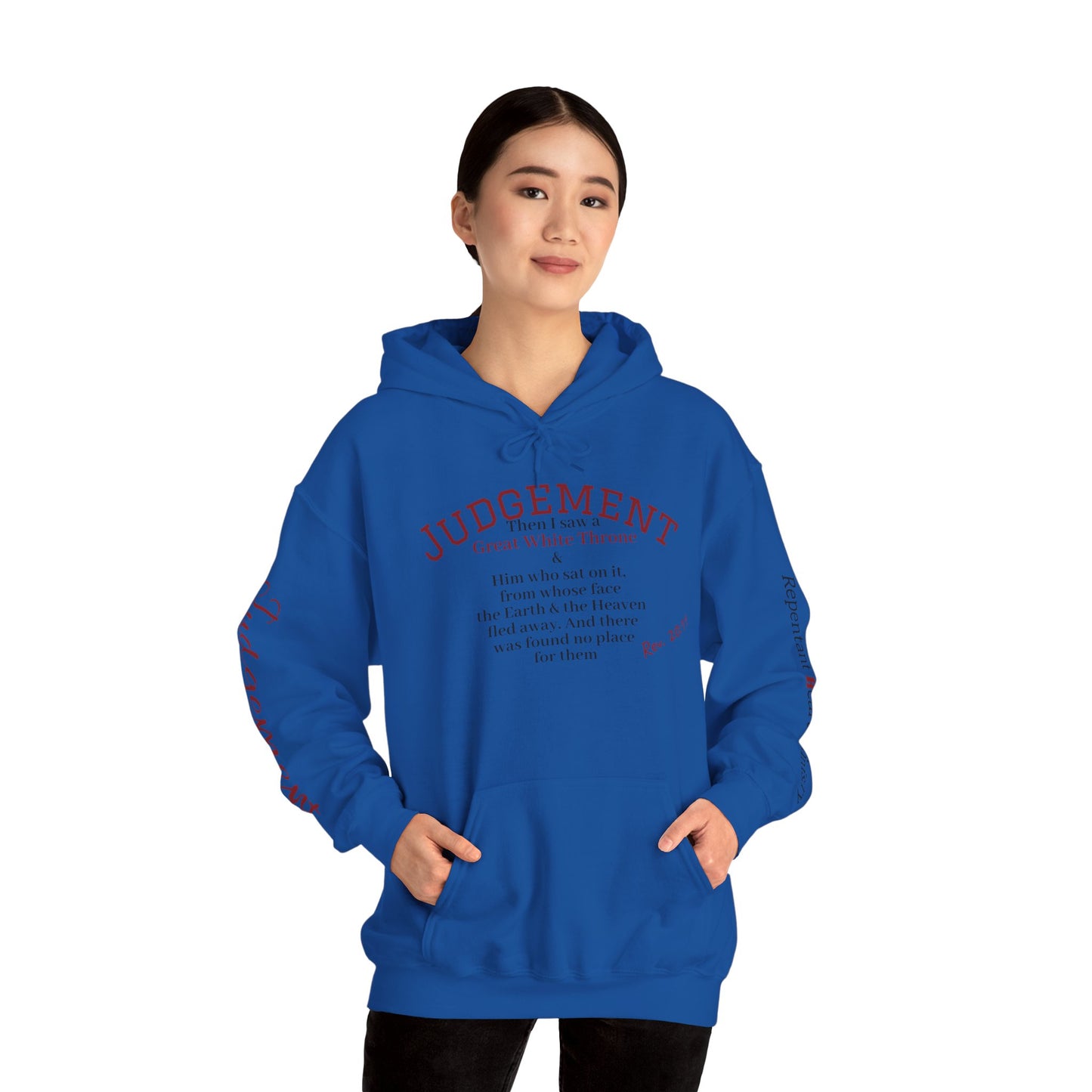 Judgment hoodie- Revelation and 2 Corinthians scripture