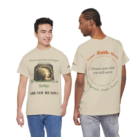 He will return as Judge T-Shirt — Judgement Tee