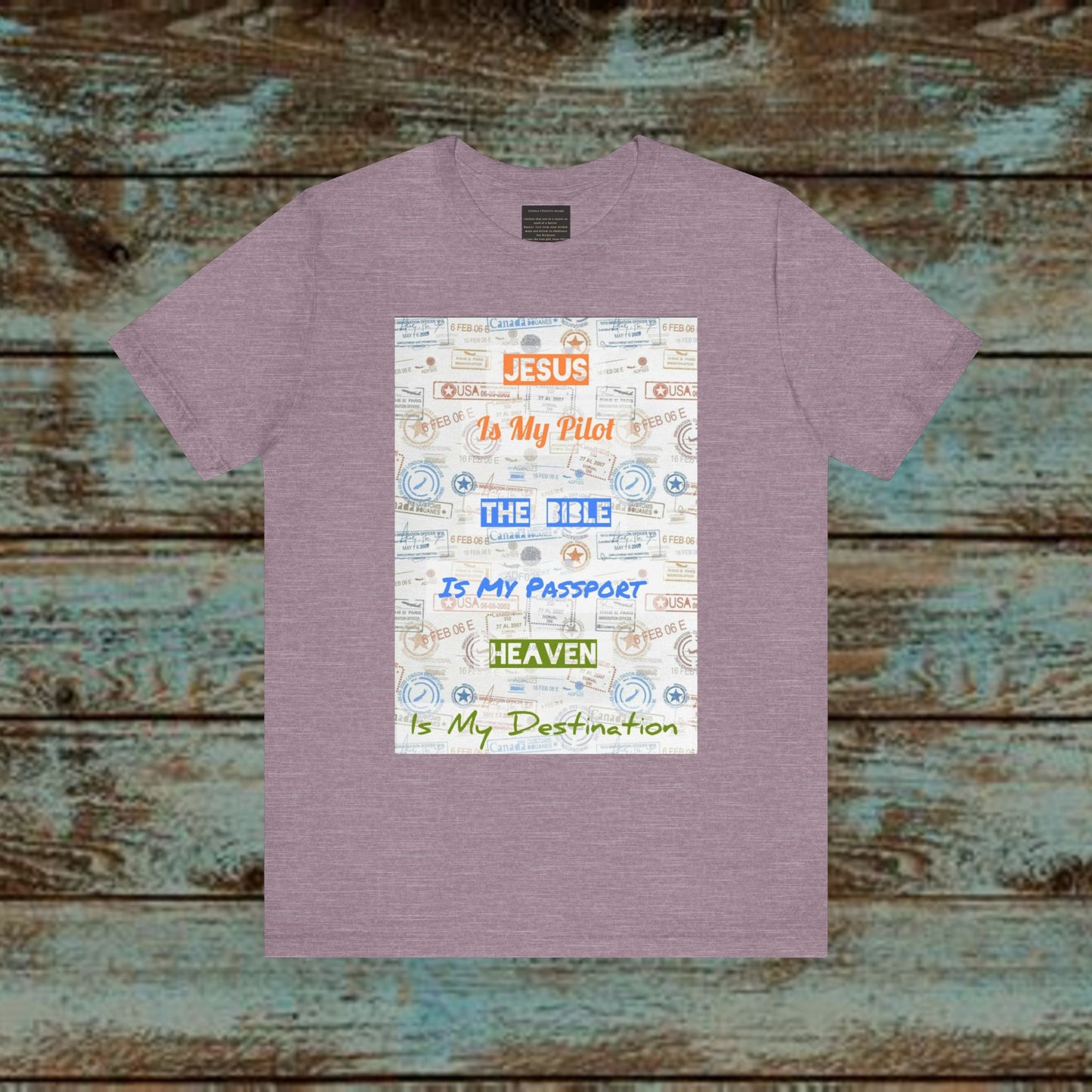 Faith Based T-Shirt - Jesus is My Pilot