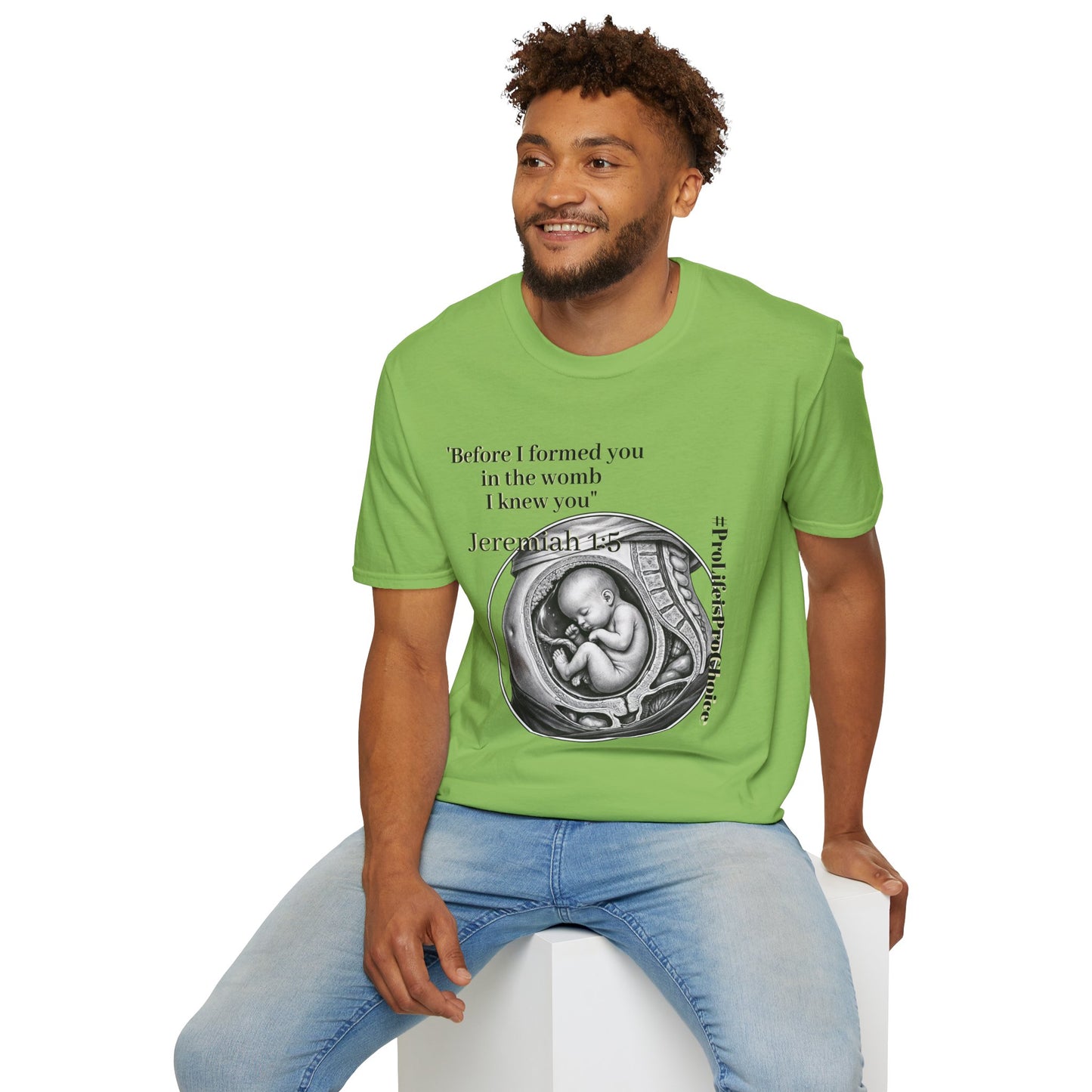 Abolish Abortion T-Shirt - Jeremiah 1:5