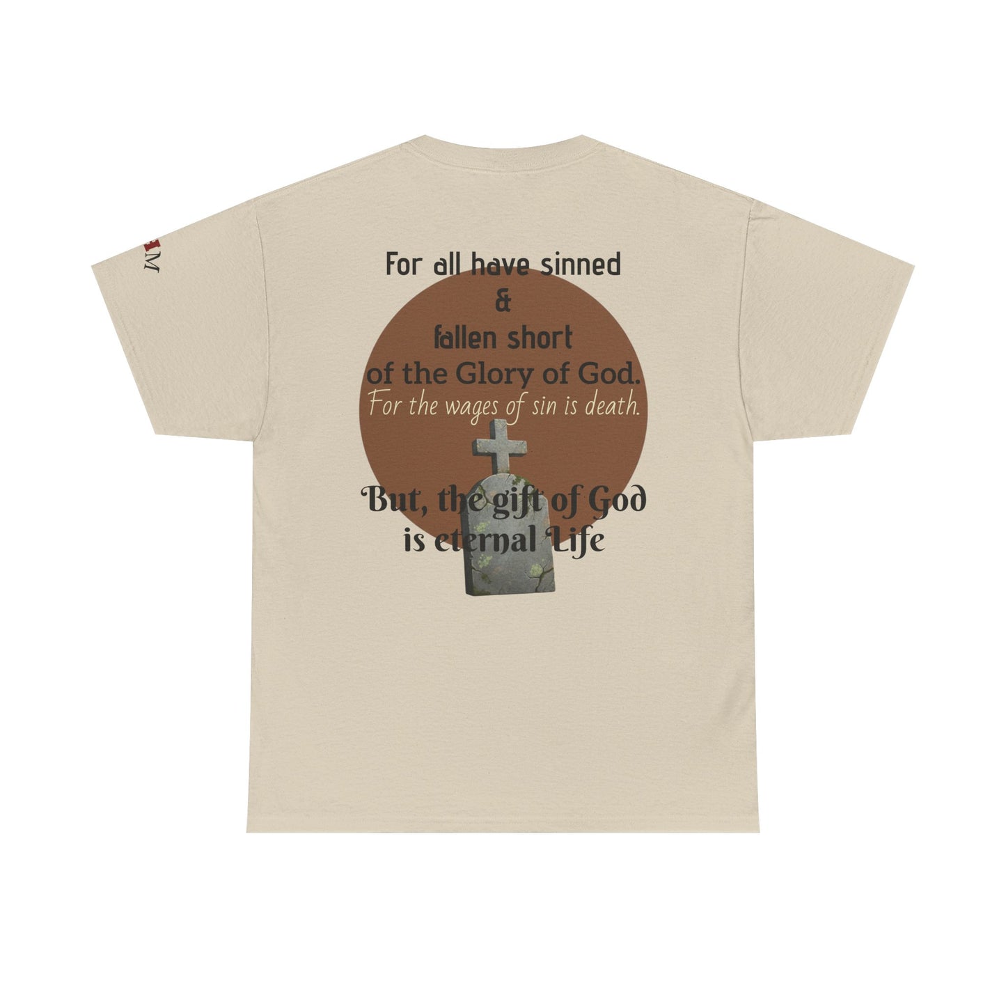 "Saved" Ephesians 2:8 T‑Shirt — Scripture back