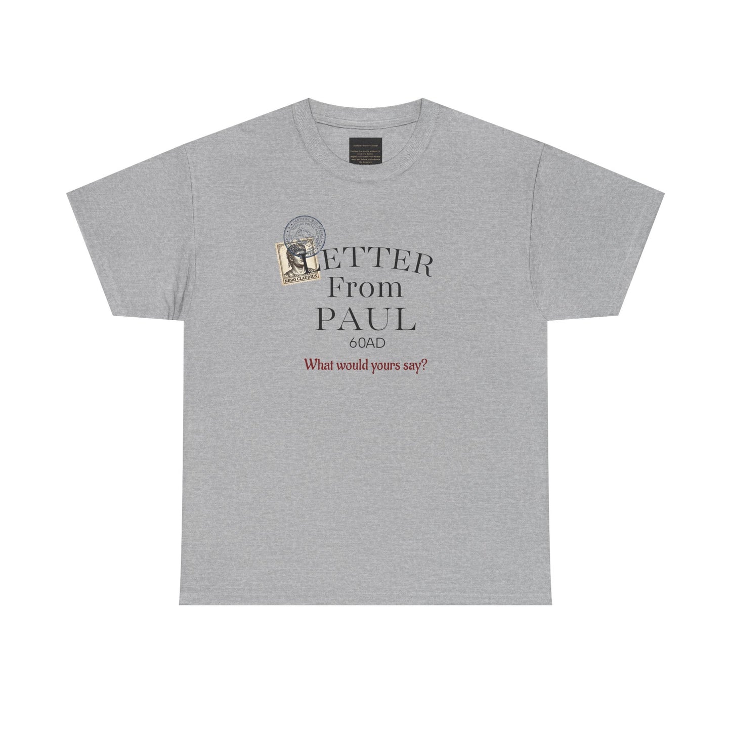Letters from Paul T-Shirt — What Would Yours Say?