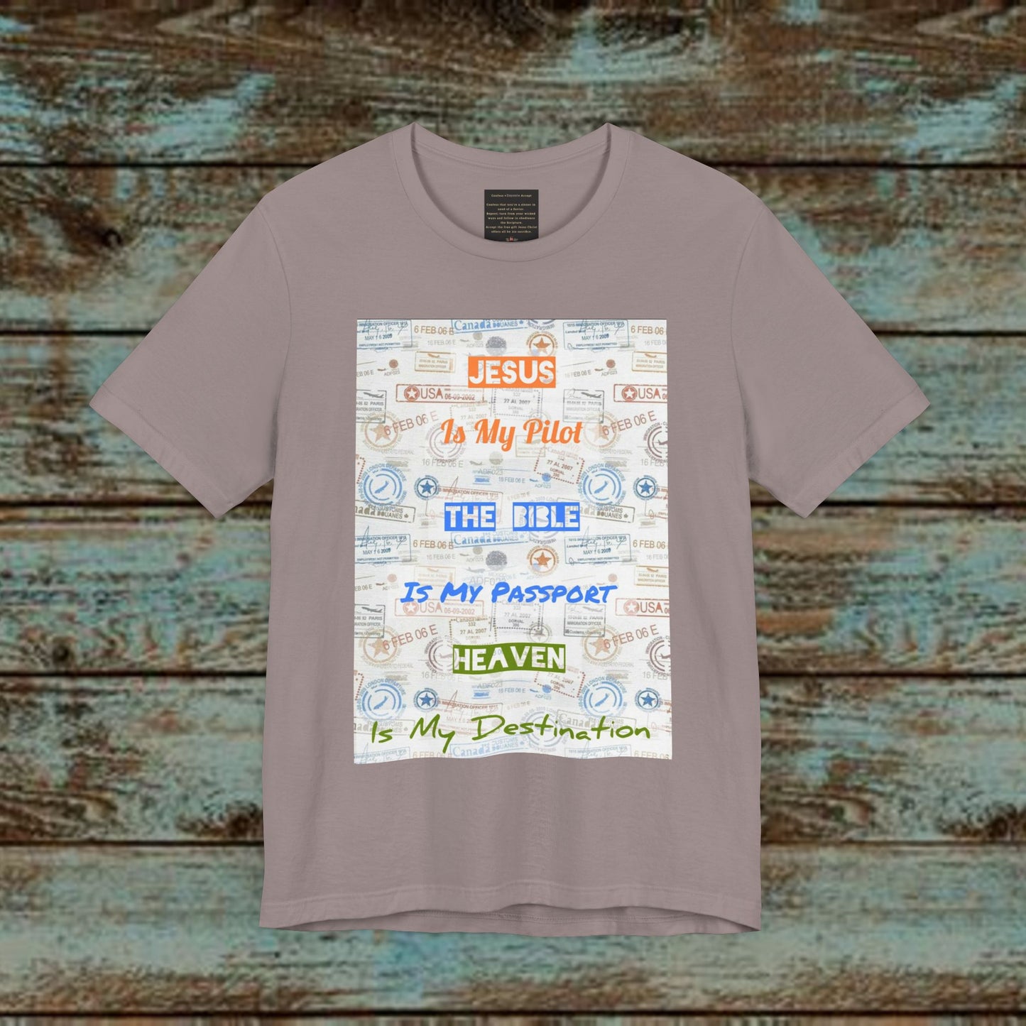 Faith Based T-Shirt - Jesus is My Pilot