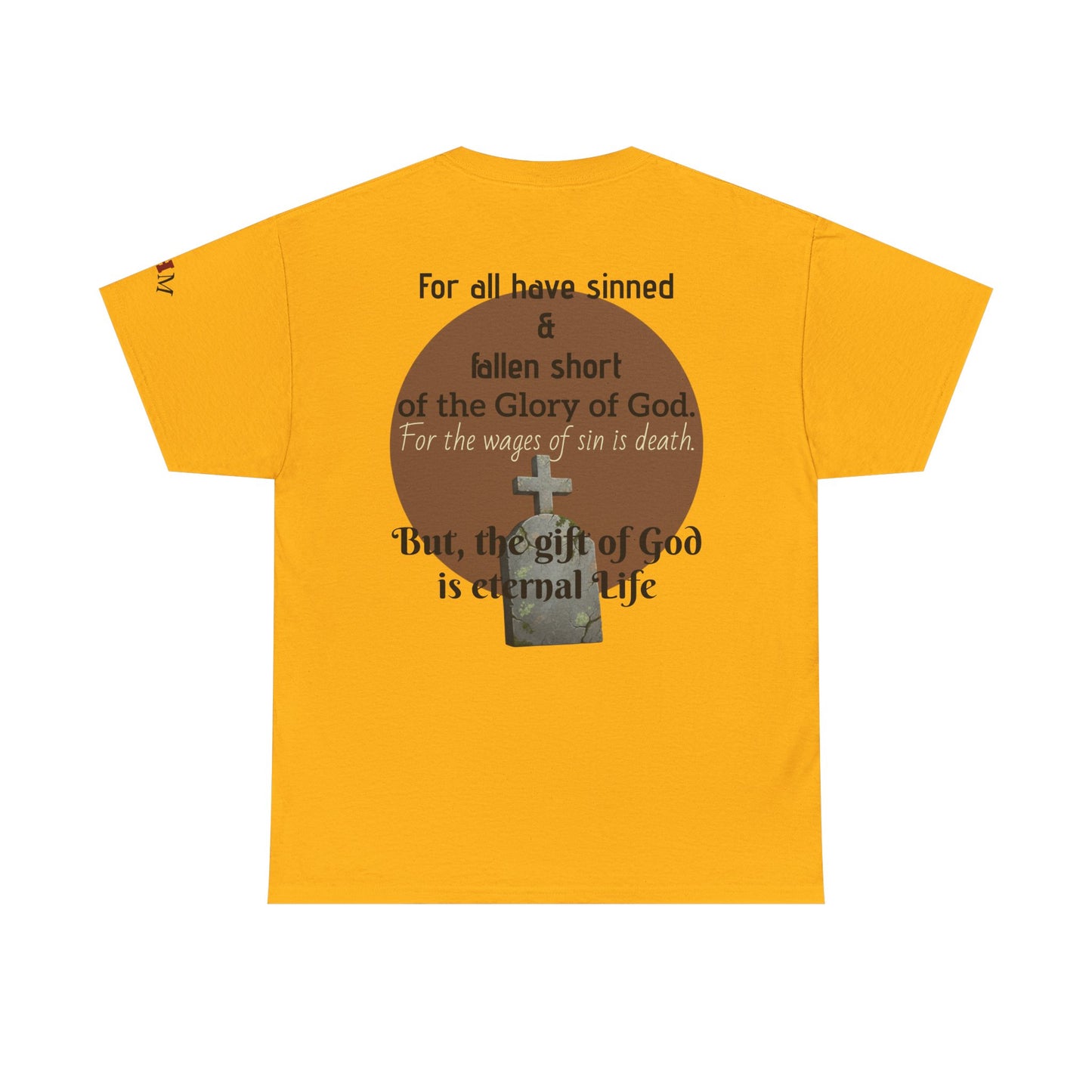 "Saved" Ephesians 2:8 T‑Shirt — Scripture back