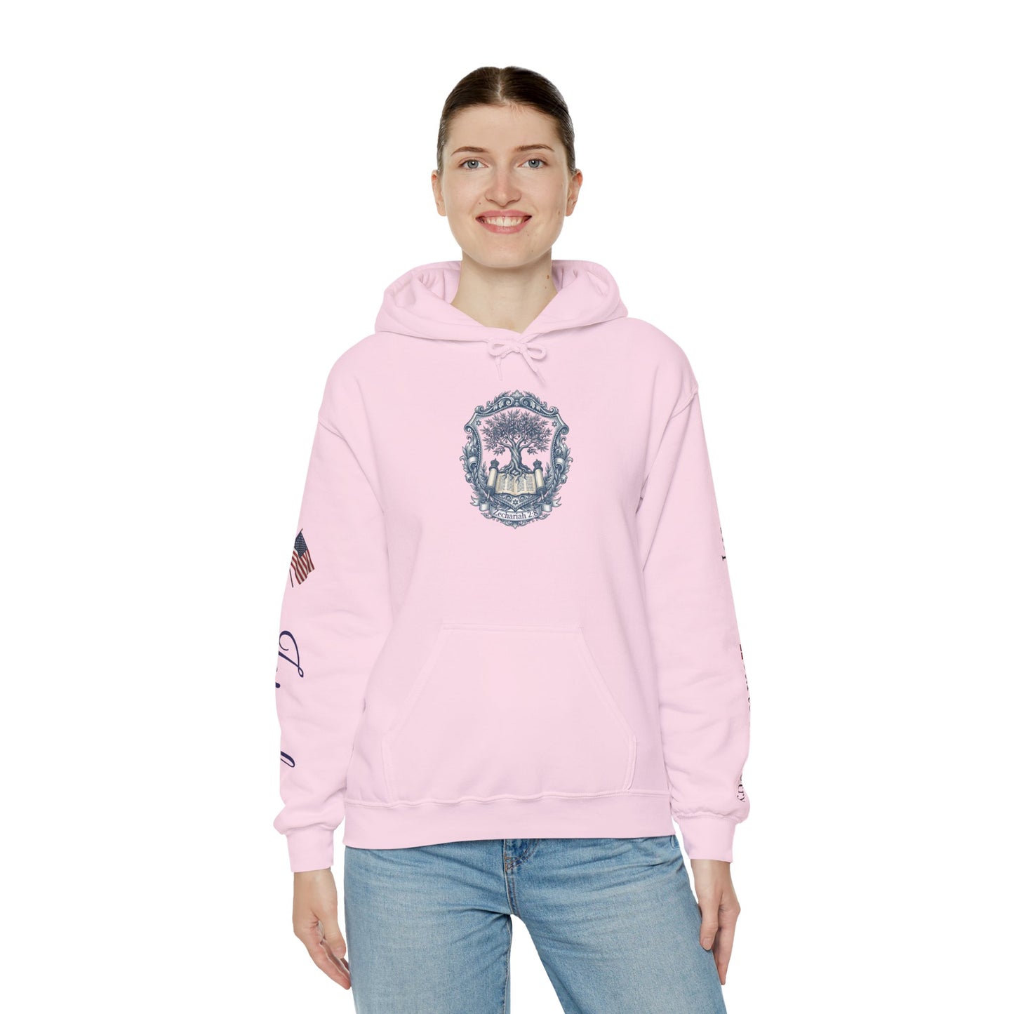 Israel Zechariah 2:8 Hoodie — Isaiah62 & Romans 9- Stand with Israel