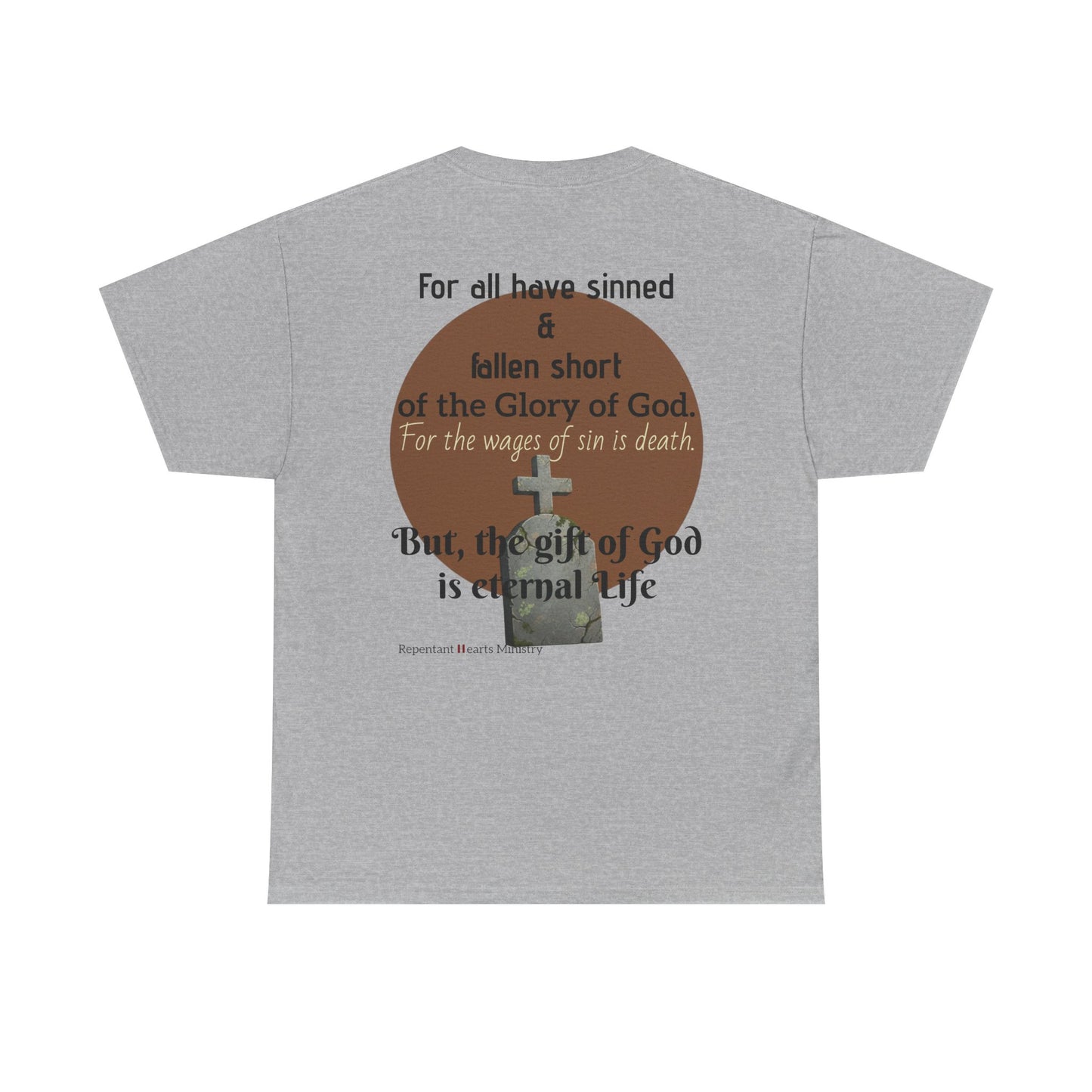 "Saved" Ephesians 2:8 T‑Shirt — Scripture back