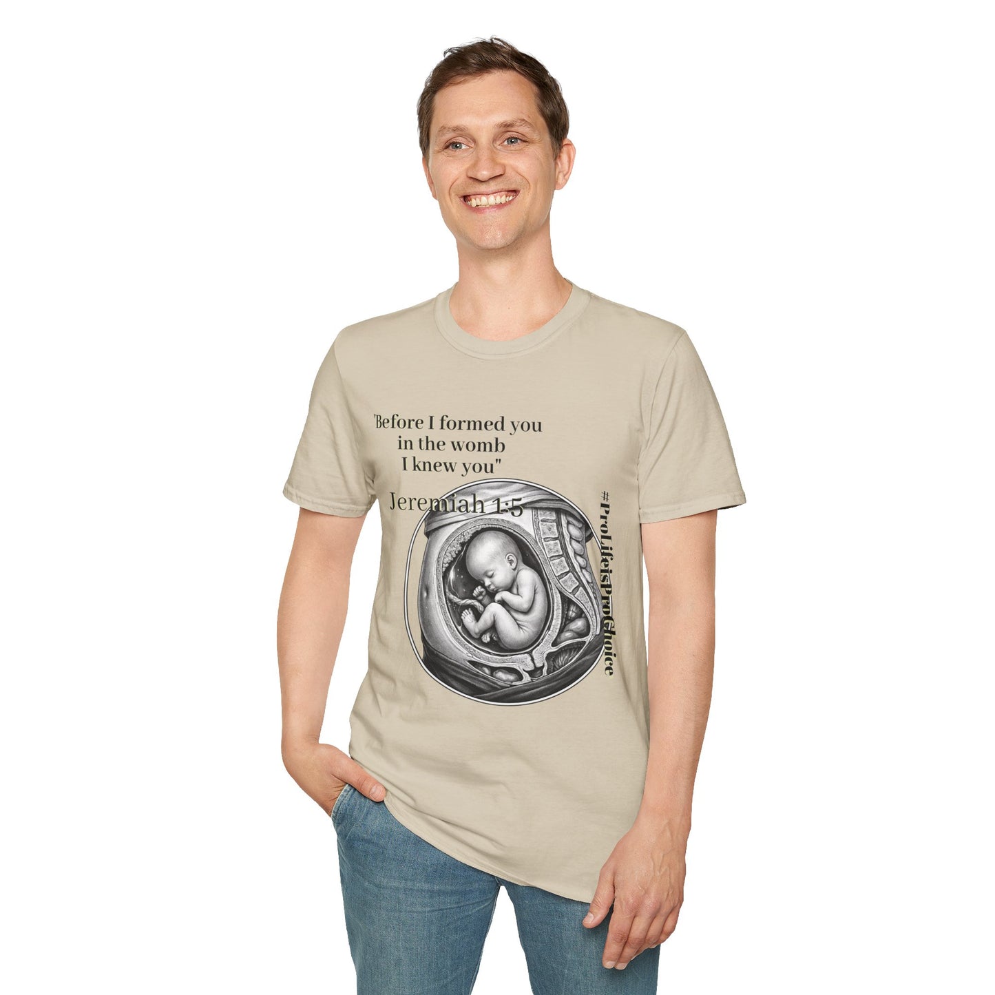 Abolish Abortion T-Shirt - Jeremiah 1:5