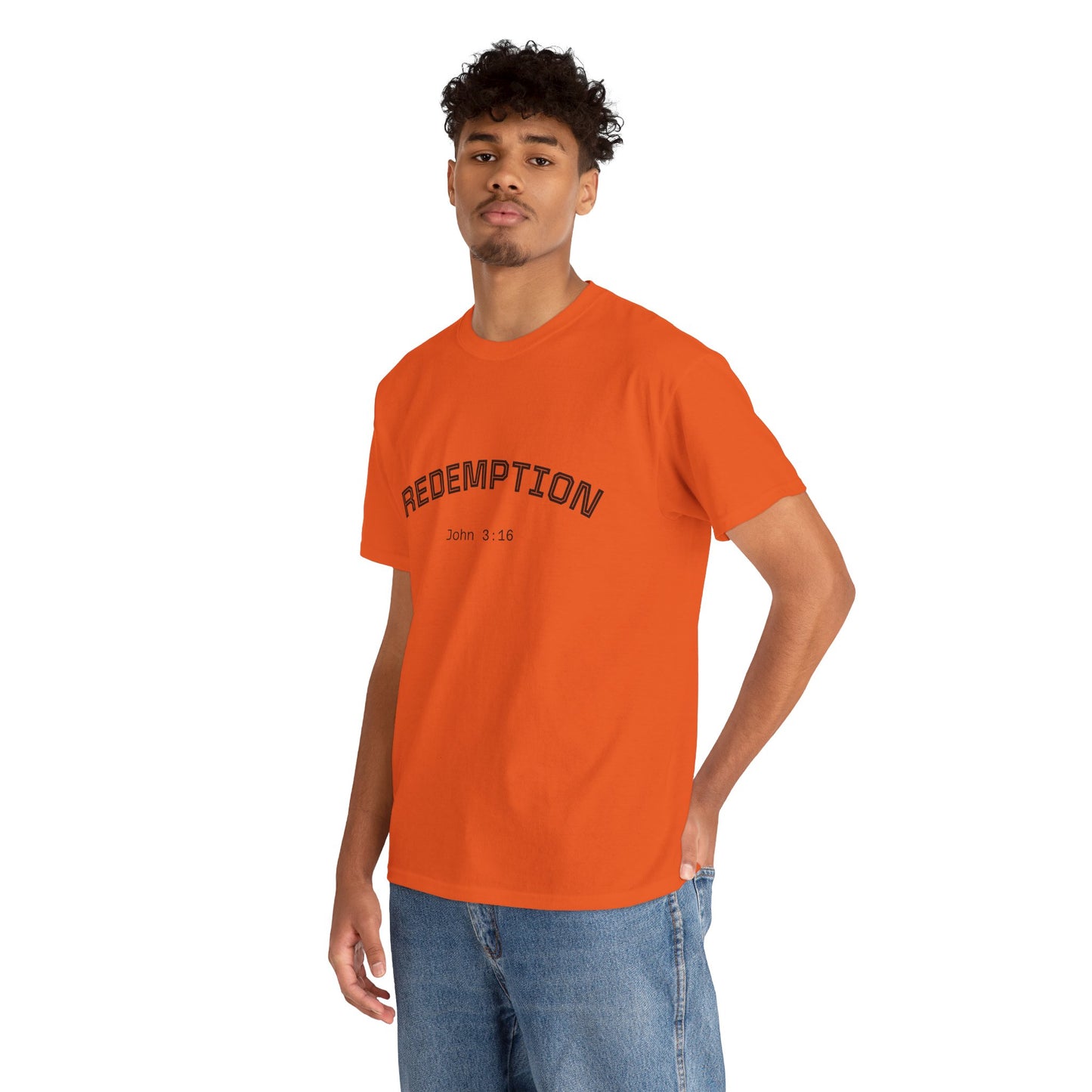 Redemption John 3:16 T-Shirt — Scripture Tee
