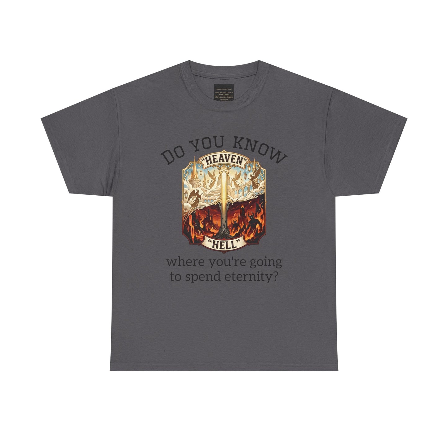 "Do You Know Where You’re Going? / Ask Me About Jesus"- Gospel Tee