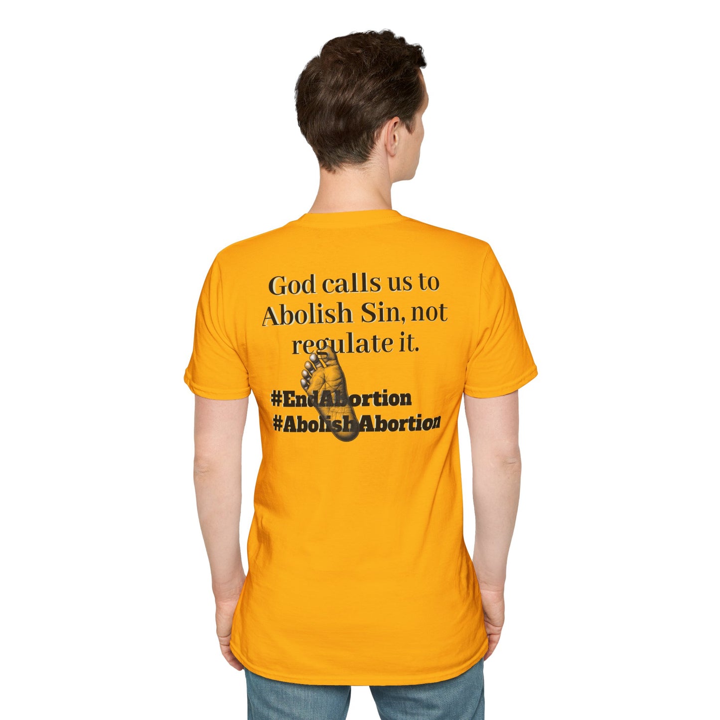 Abolish Abortion T-Shirt - Jeremiah 1:5