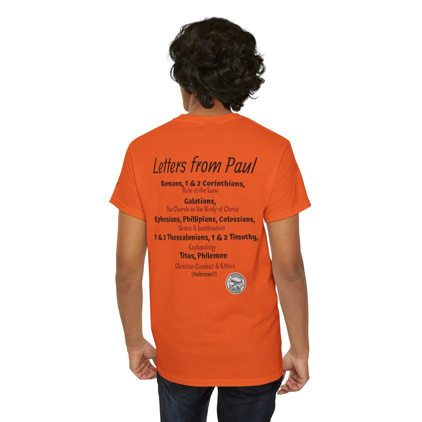 Letters from Paul T-Shirt — What Would Yours Say?
