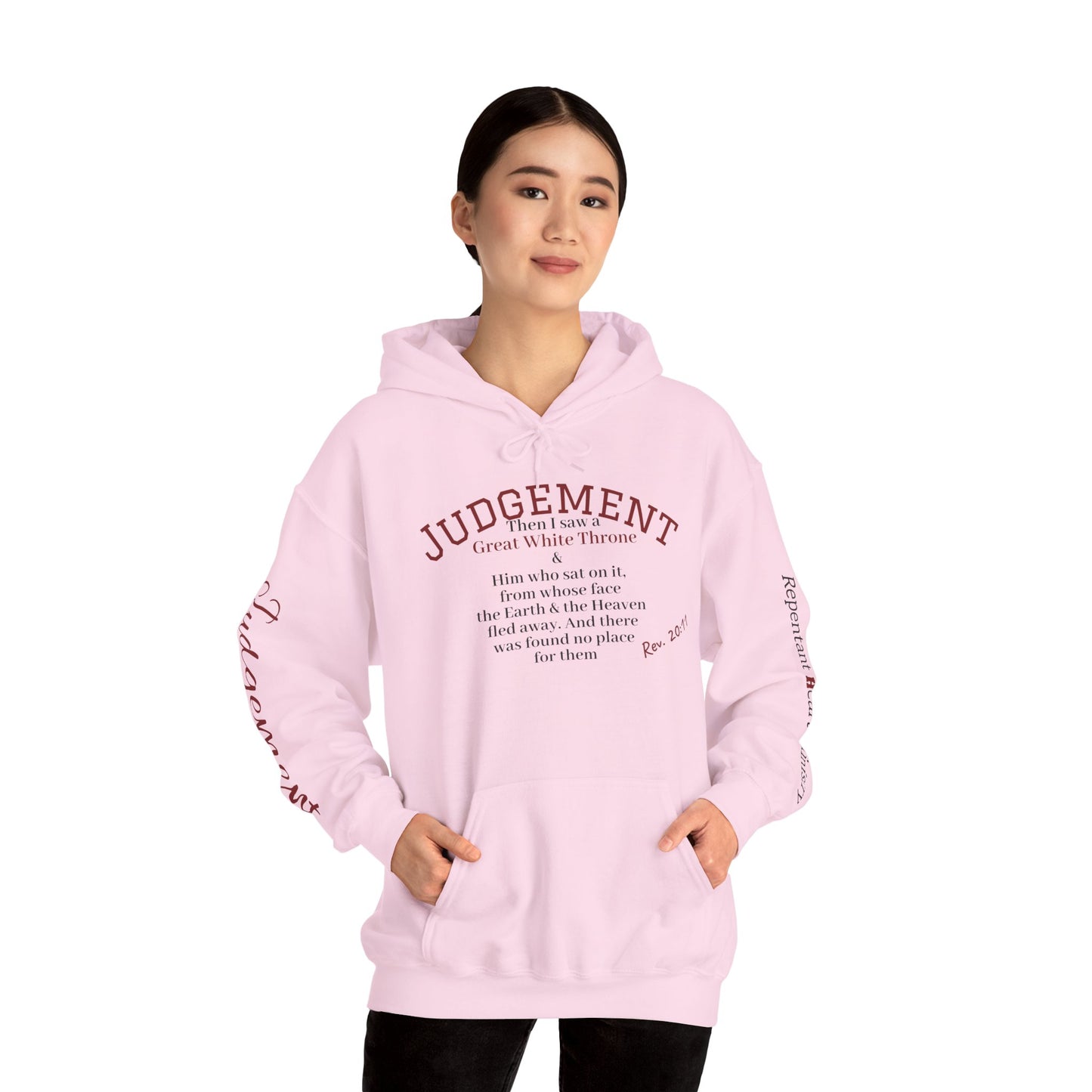 Judgment hoodie- Revelation and 2 Corinthians scripture