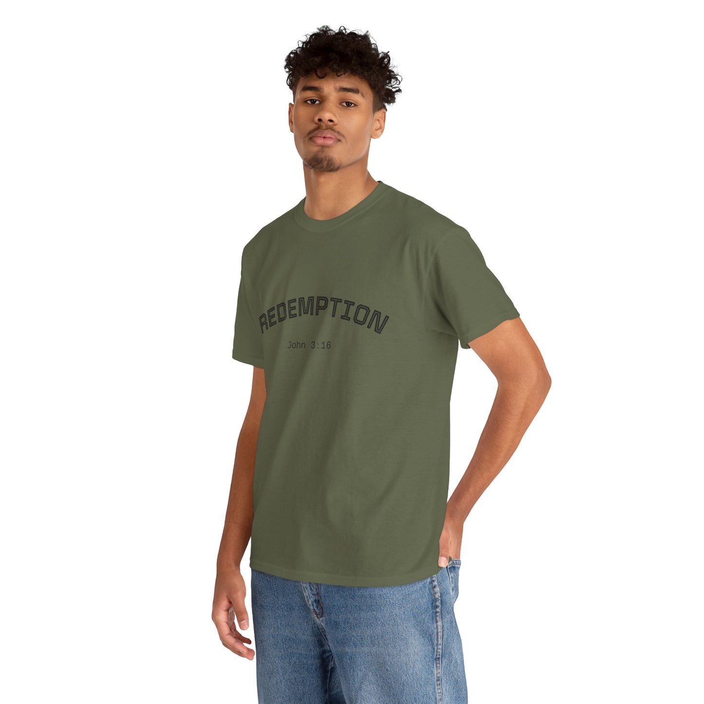 Redemption John 3:16 T-Shirt — Scripture Tee