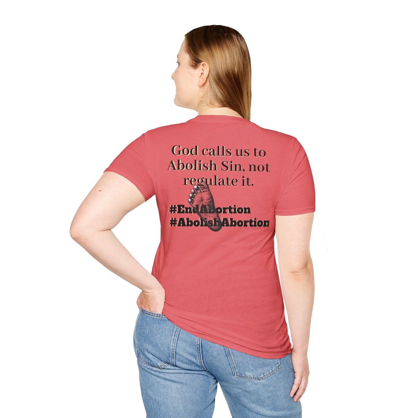 Abolish Abortion T-Shirt - Jeremiah 1:5