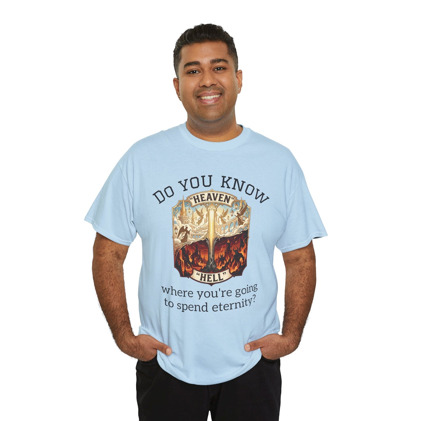 "Do You Know Where You’re Going? / Ask Me About Jesus"- Gospel Tee