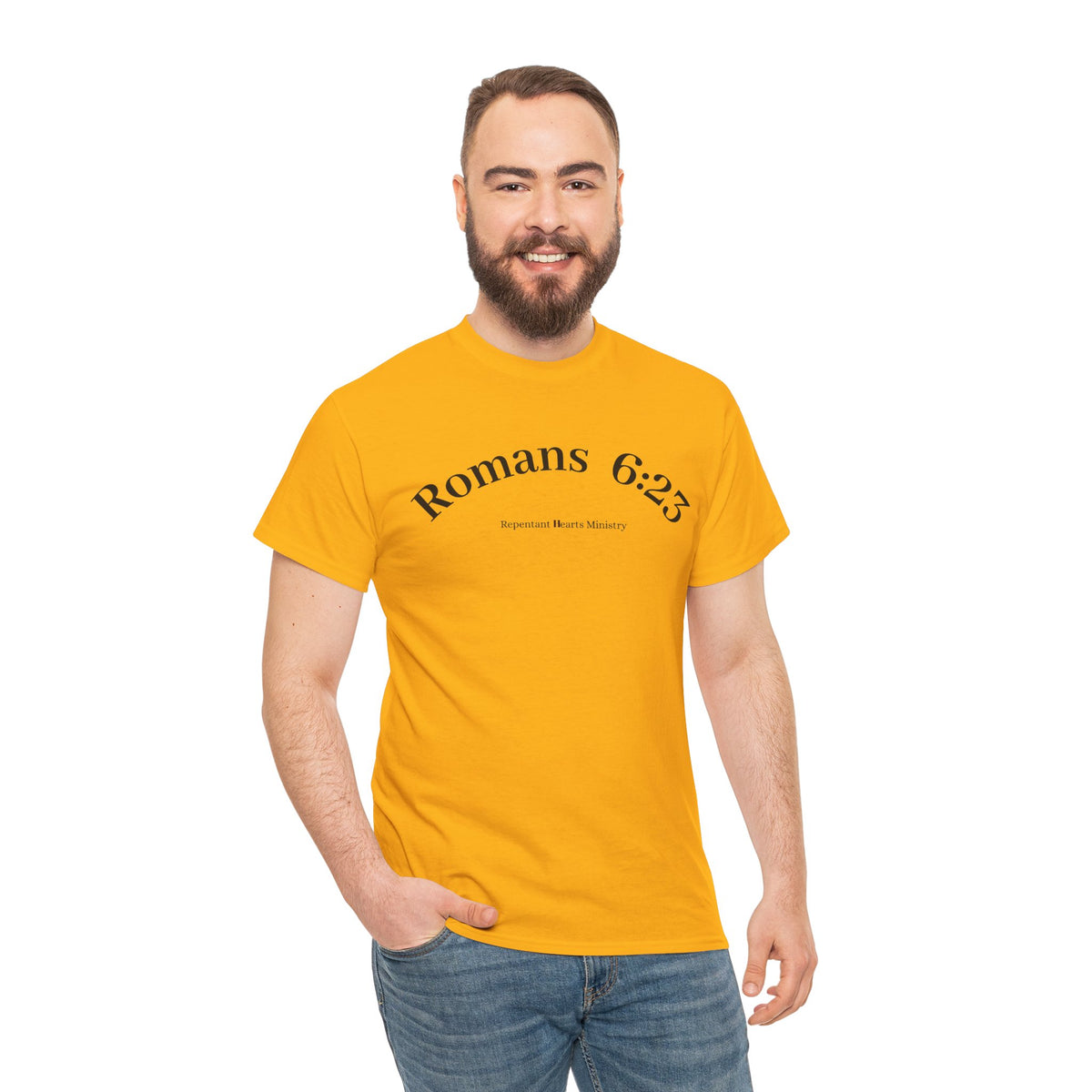 Your Debt Is Paid Romans 6:23 Inspirational- Christian Cross T-Shirt