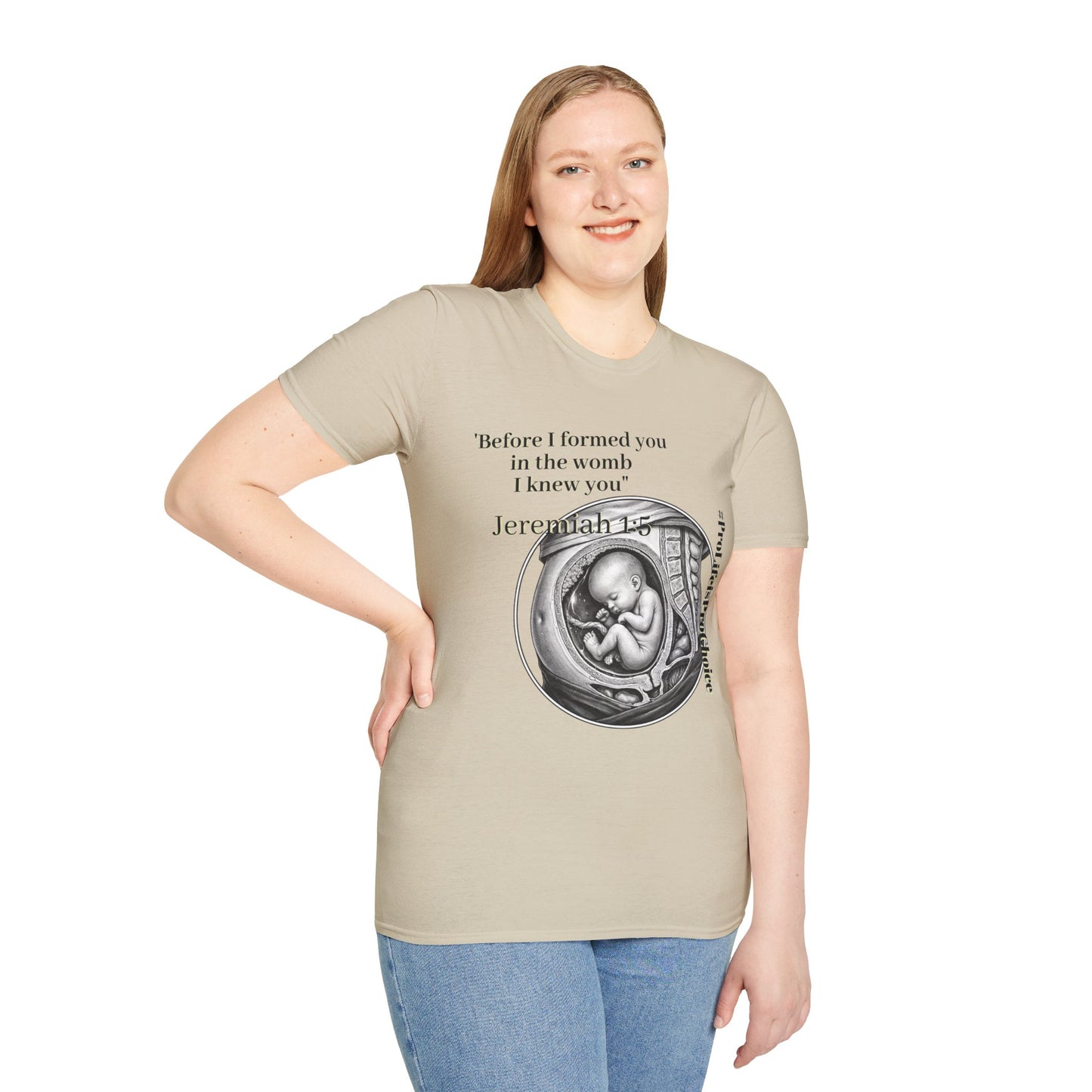 Abolish Abortion T-Shirt - Jeremiah 1:5