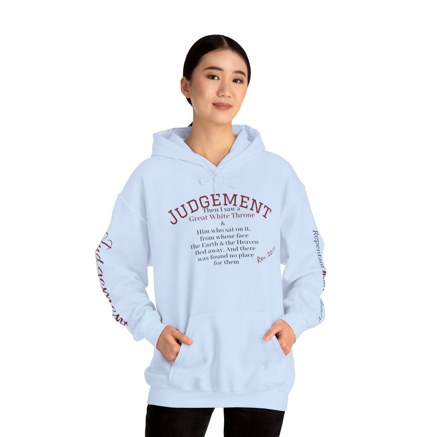 Judgment hoodie- Revelation and 2 Corinthians scripture