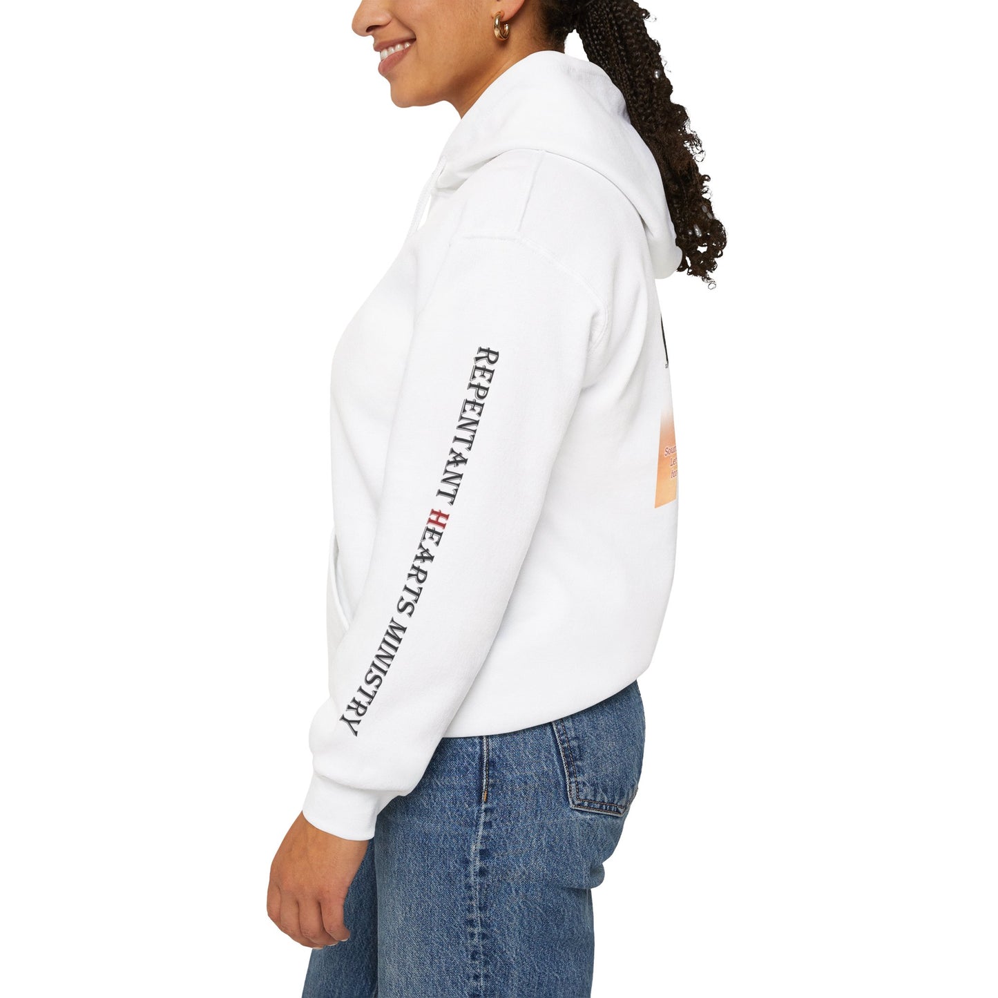 Biblical- Repentant Hearts Ministry Hoodie — Christian Hoodie with Scripture & Shofar Design