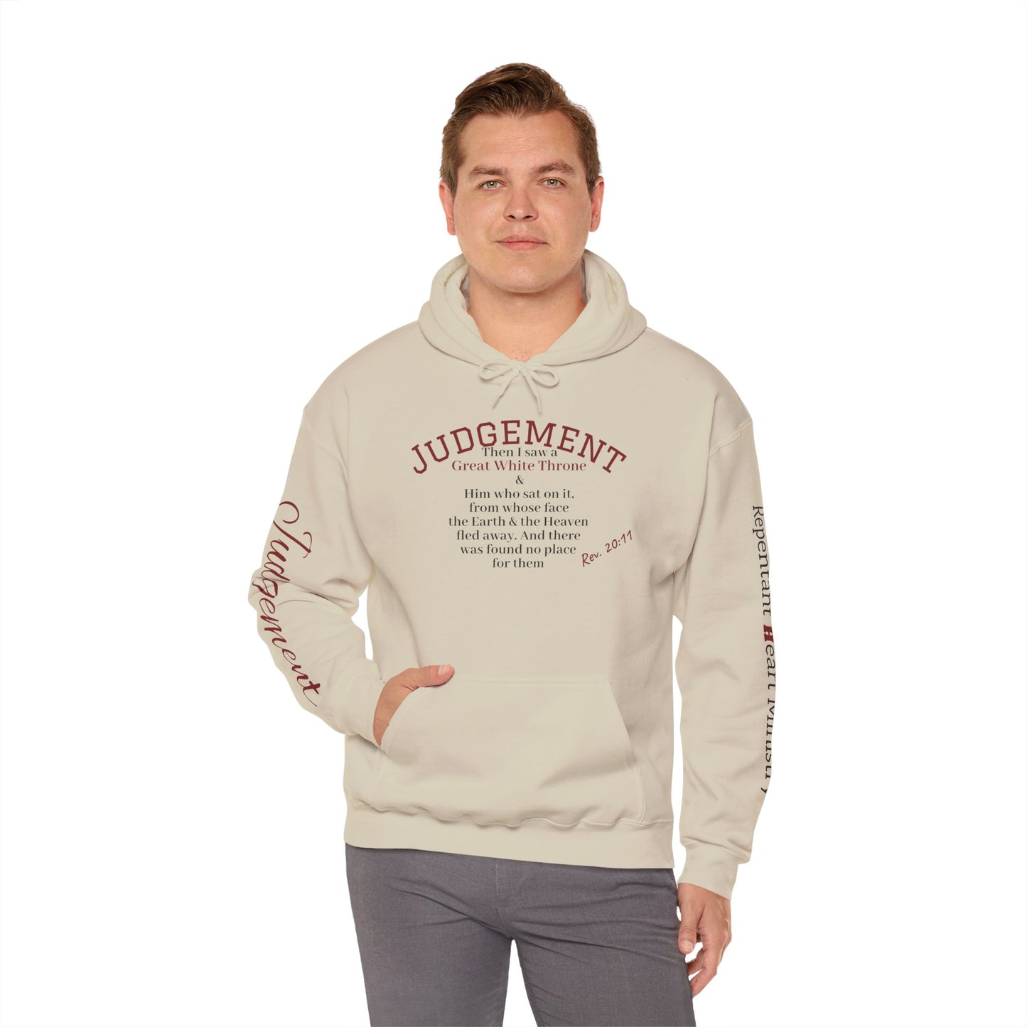 Judgment hoodie- Revelation and 2 Corinthians scripture