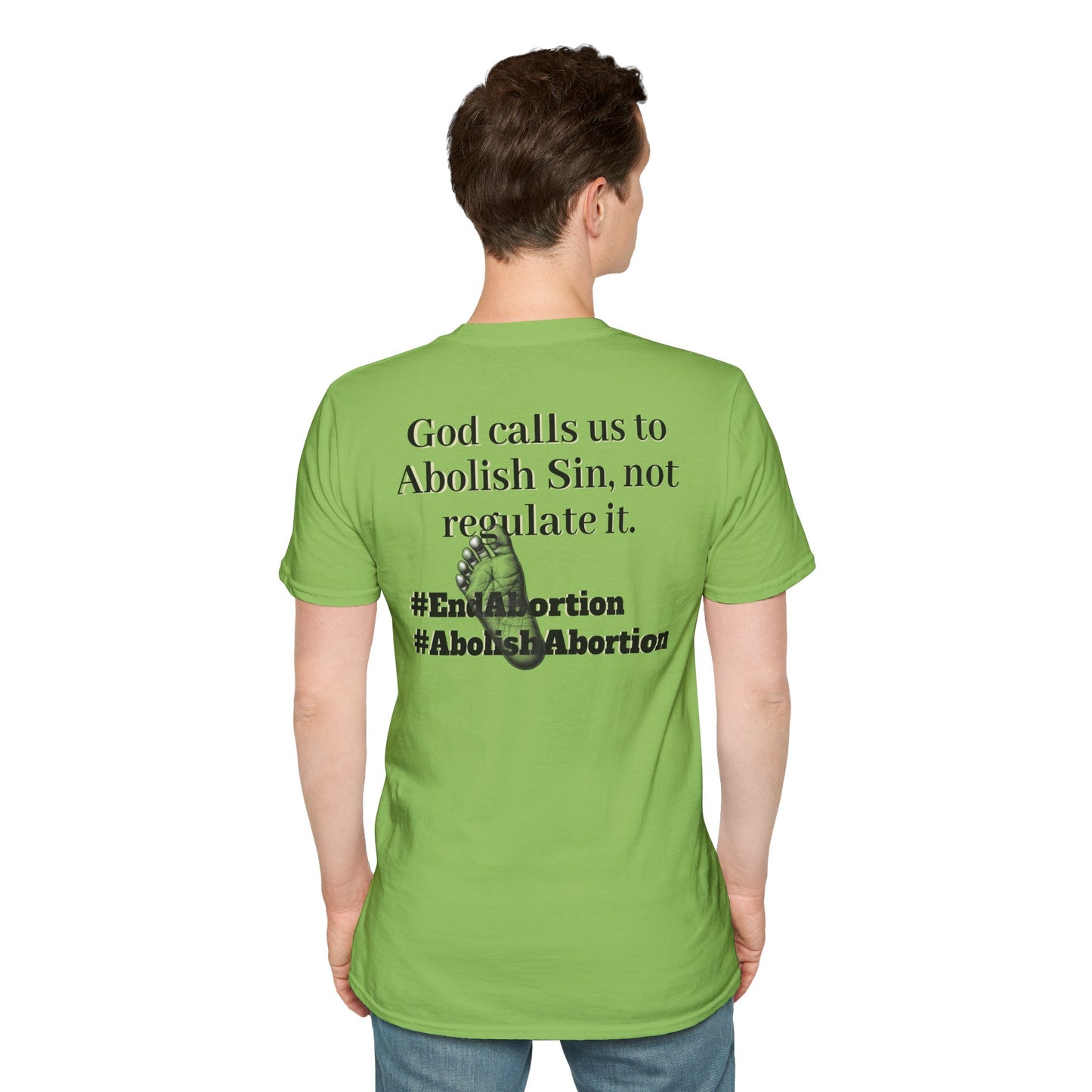 Abolish Abortion T-Shirt - Jeremiah 1:5