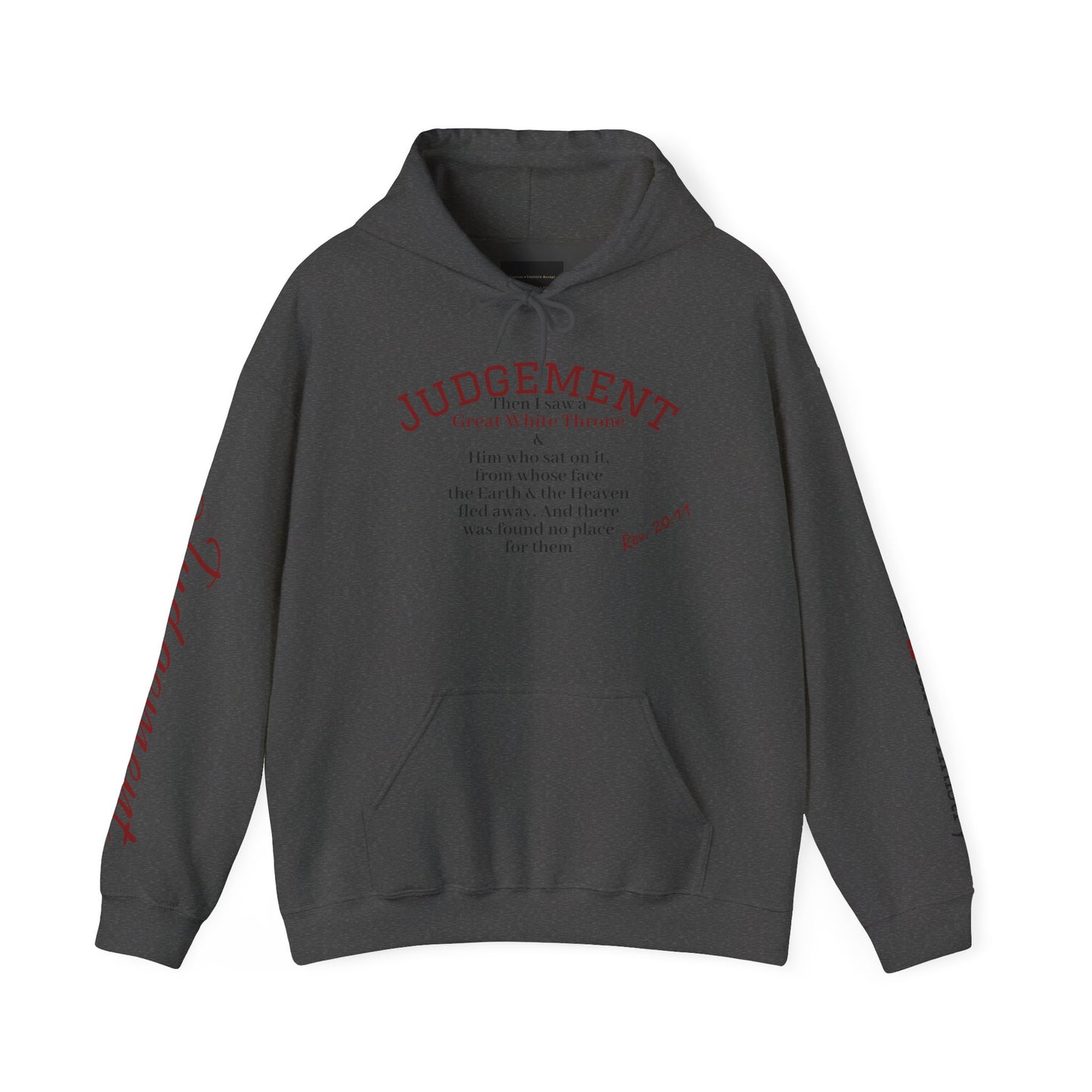 Judgment hoodie- Revelation and 2 Corinthians scripture