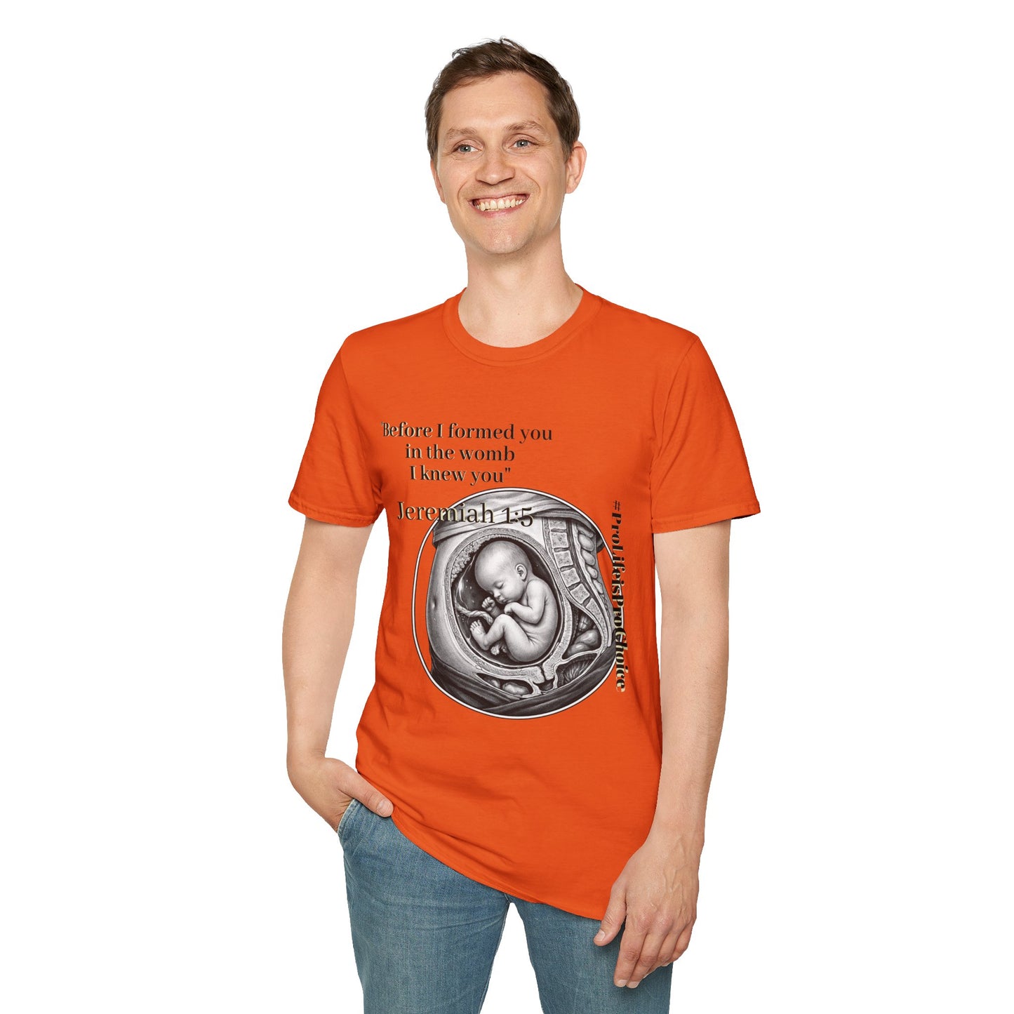 Abolish Abortion T-Shirt - Jeremiah 1:5